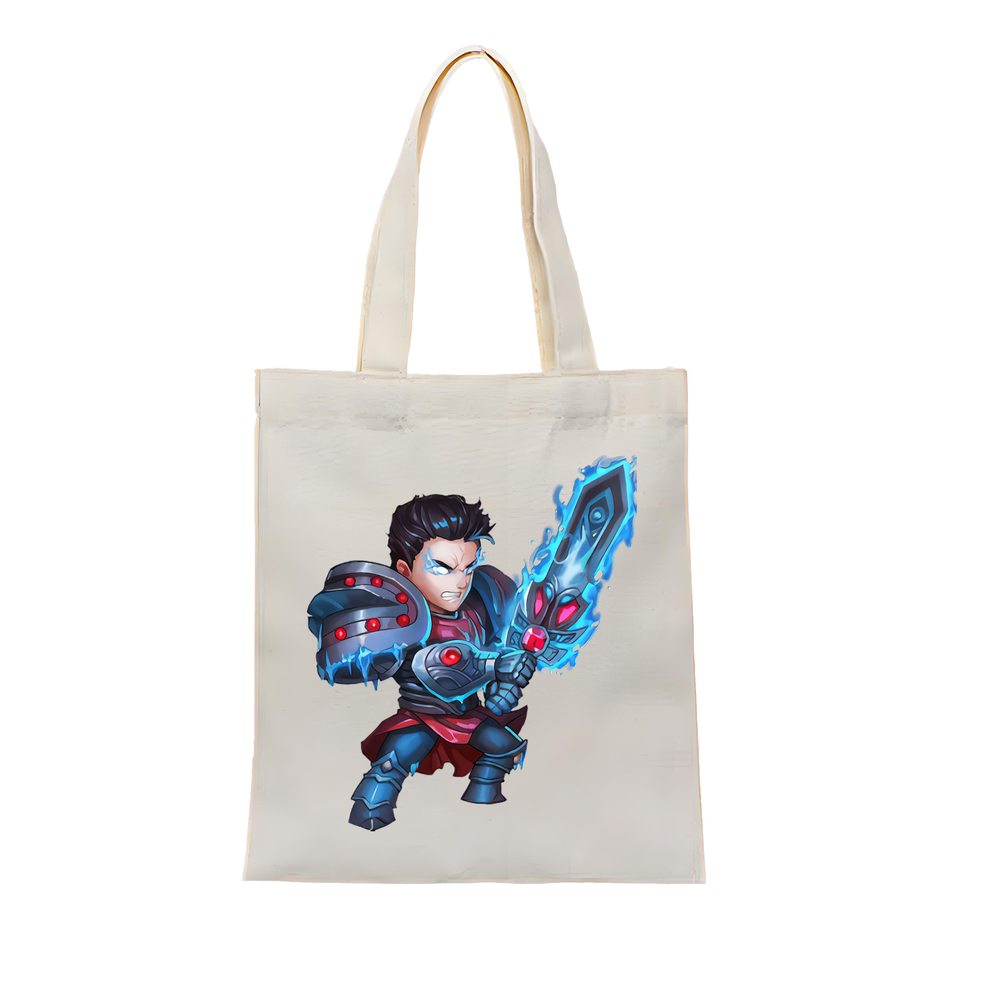 （画像用） リーグ・オブ・レジェンド League of Legends LOL 縦型キャンバス生地手提げバッグ　トートバッグ