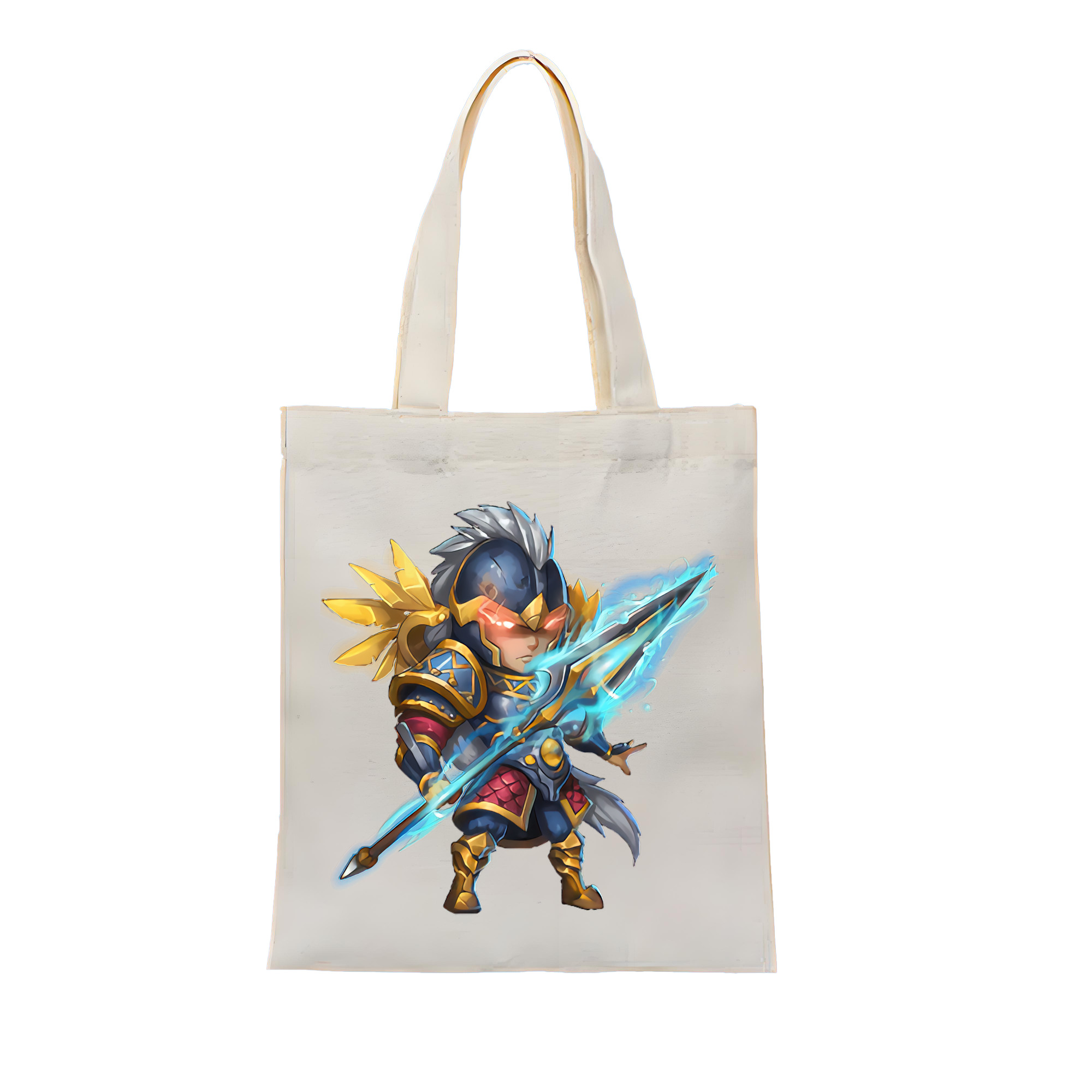 （画像用） リーグ・オブ・レジェンド League of Legends LOL 縦型キャンバス生地手提げバッグ　トートバッグ