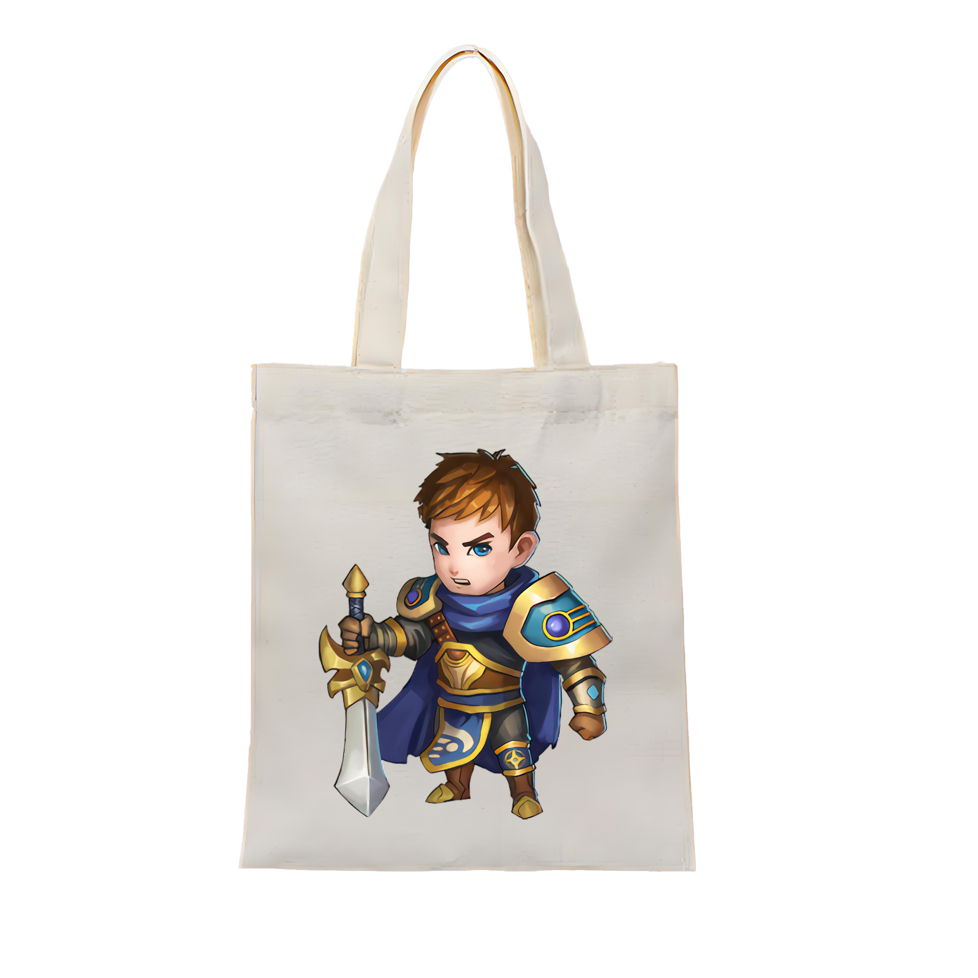 （画像用） リーグ・オブ・レジェンド League of Legends LOL 縦型キャンバス生地手提げバッグ　トートバッグ