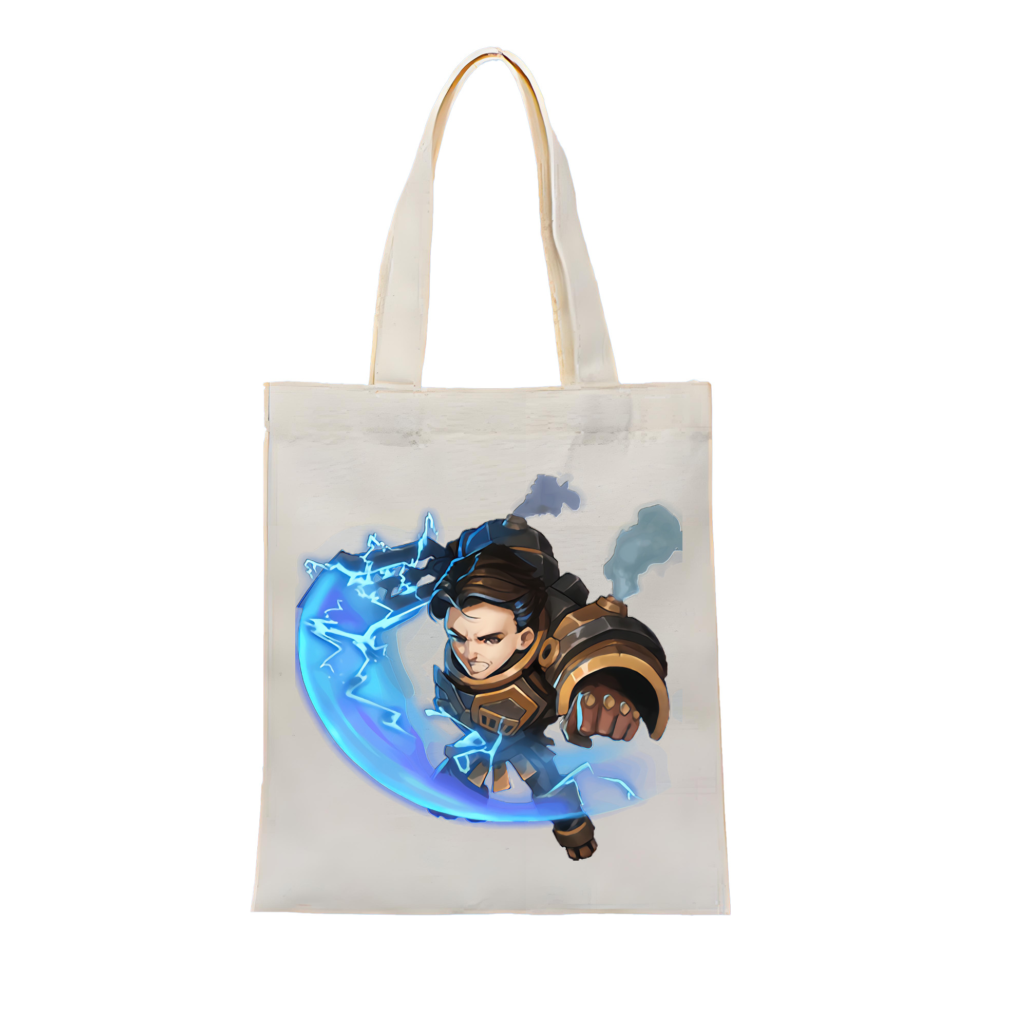（画像用） リーグ・オブ・レジェンド League of Legends LOL 縦型キャンバス生地手提げバッグ　トートバッグ