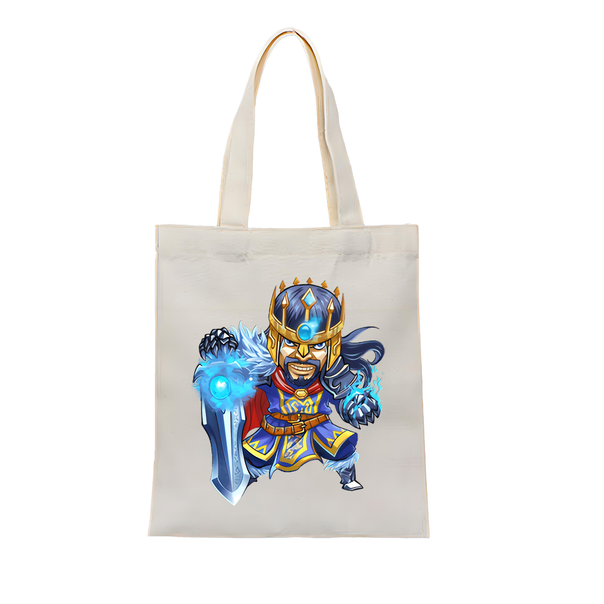 （画像用） リーグ・オブ・レジェンド League of Legends LOL 縦型キャンバス生地手提げバッグ　トートバッグ