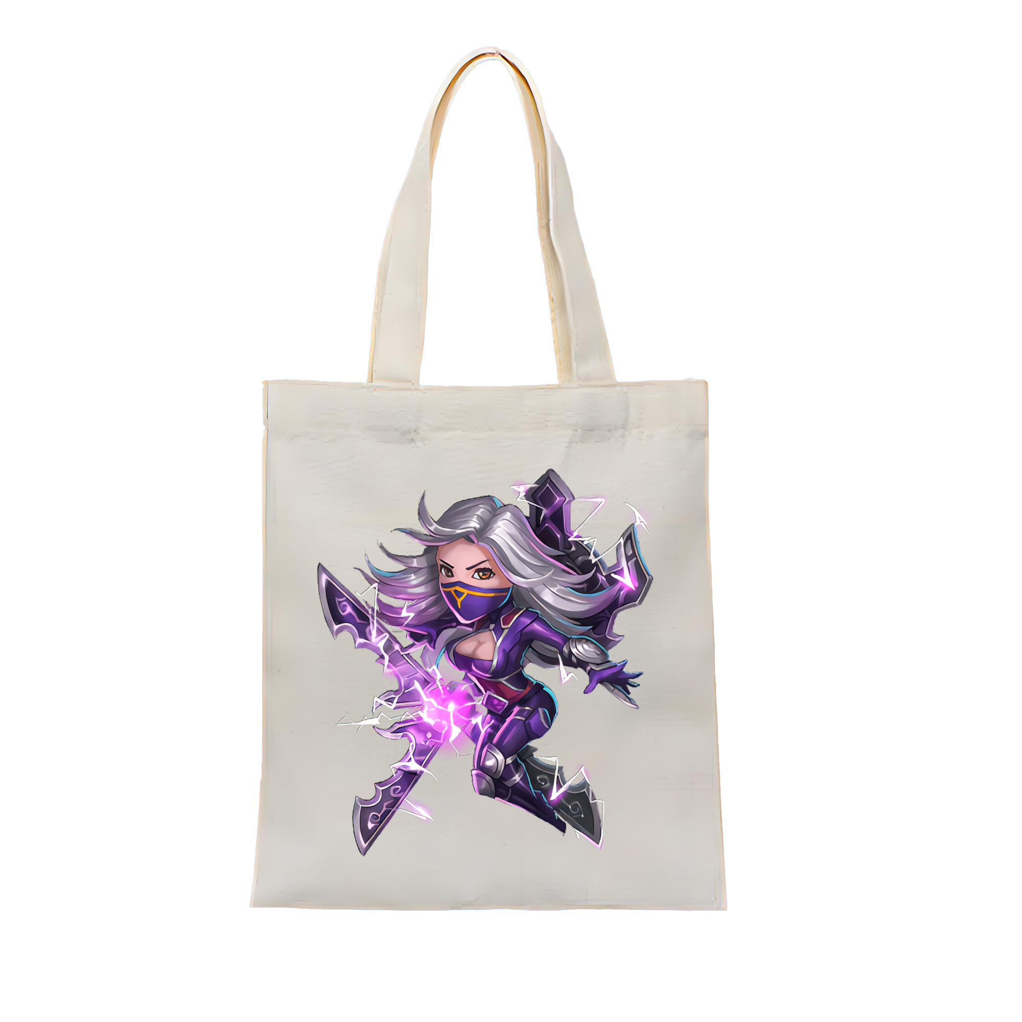 （画像用） リーグ・オブ・レジェンド League of Legends LOL 縦型キャンバス生地手提げバッグ　トートバッグ