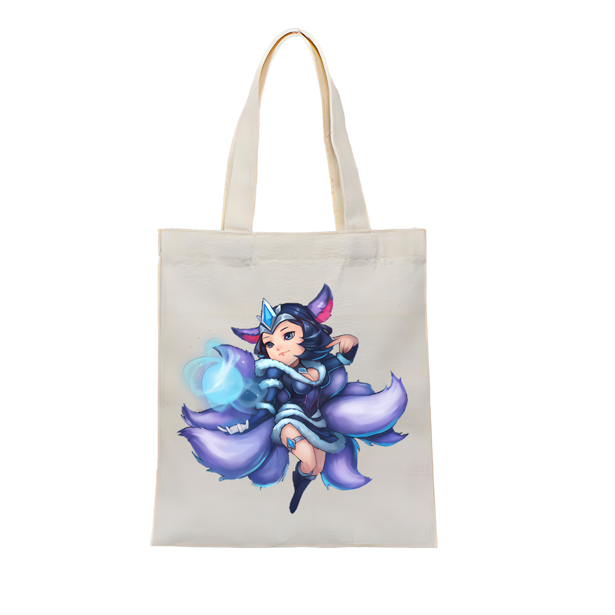 （画像用） リーグ・オブ・レジェンド League of Legends LOL 縦型キャンバス生地手提げバッグ　トートバッグ