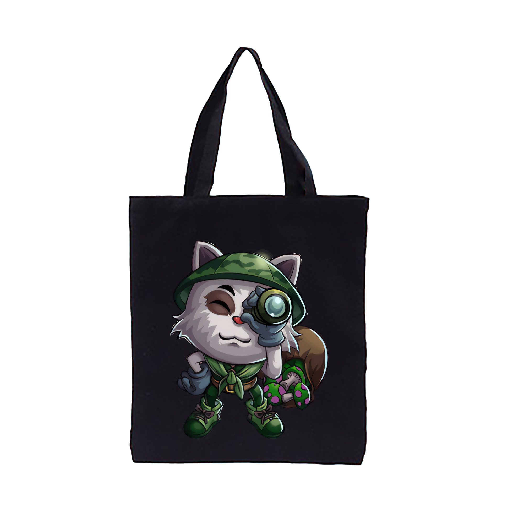 （画像用） リーグ・オブ・レジェンド League of Legends LOL 縦型キャンバス生地手提げバッグ　トートバッグ