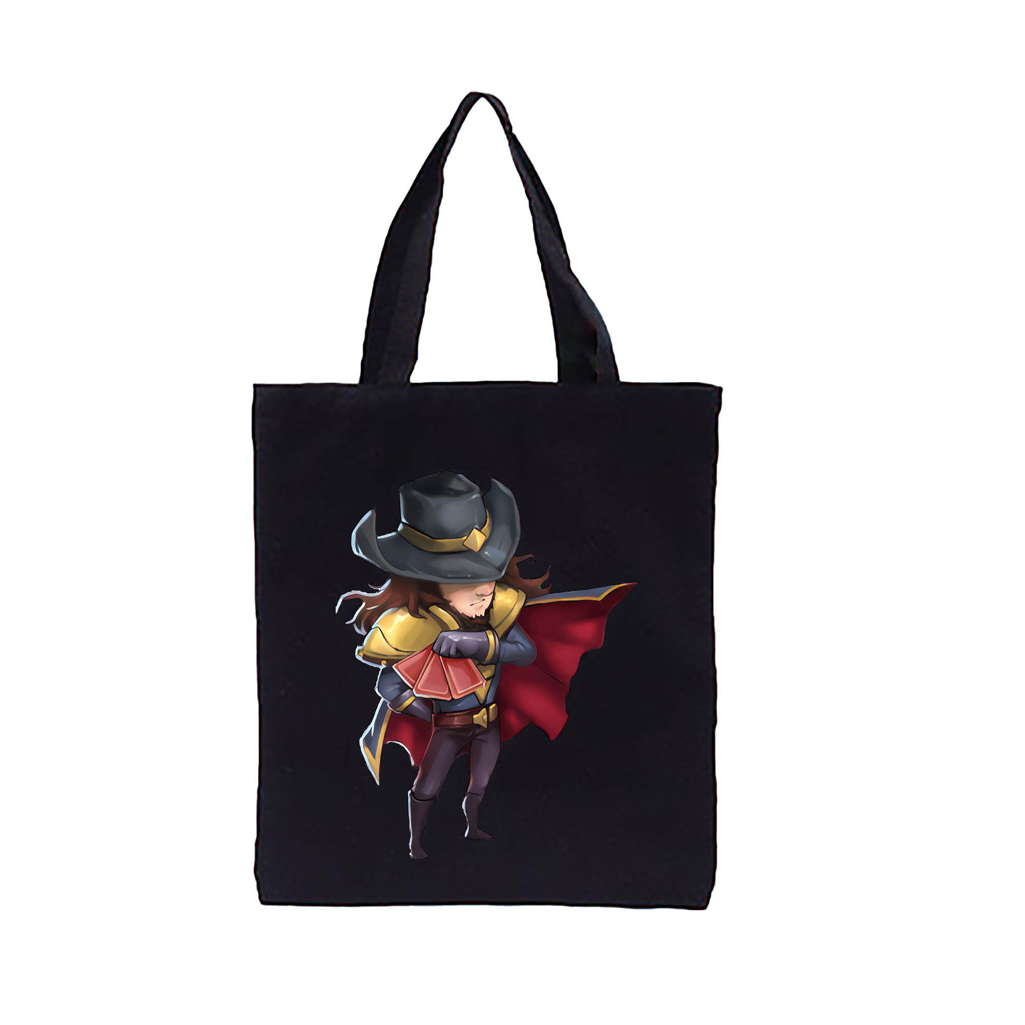 （画像用） リーグ・オブ・レジェンド League of Legends LOL 縦型キャンバス生地手提げバッグ　トートバッグ