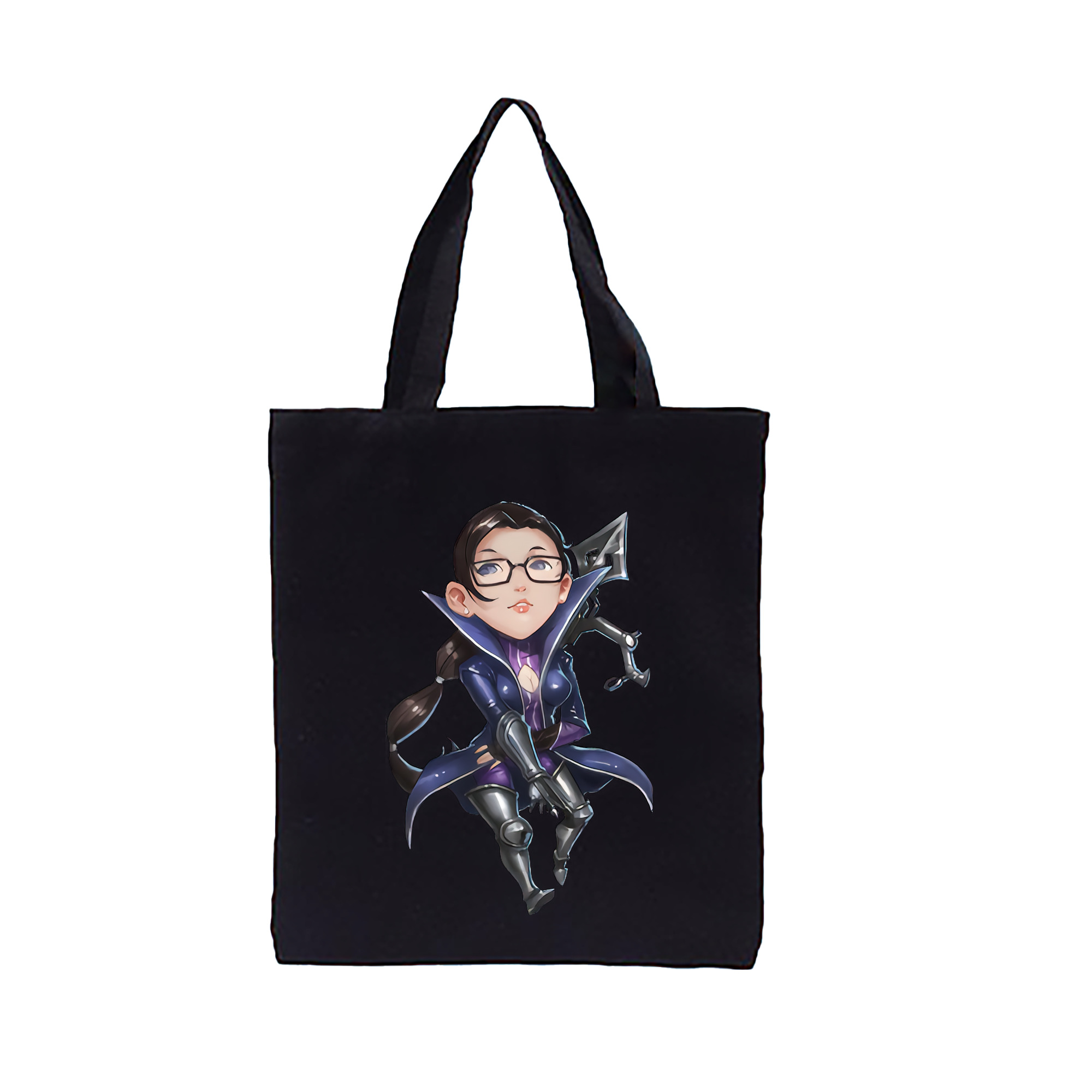 （画像用） リーグ・オブ・レジェンド League of Legends LOL 縦型キャンバス生地手提げバッグ　トートバッグ