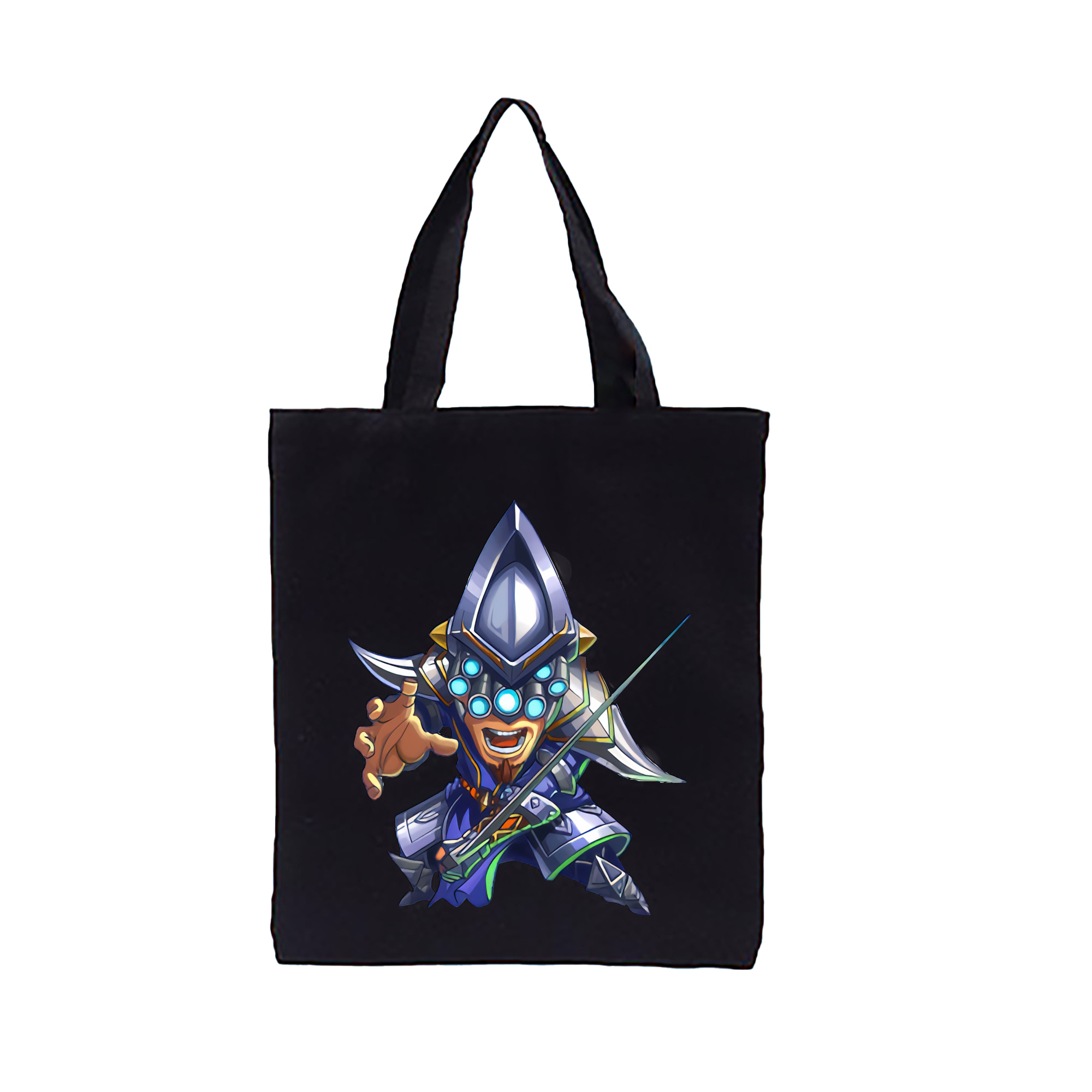 （画像用） リーグ・オブ・レジェンド League of Legends LOL 縦型キャンバス生地手提げバッグ　トートバッグ