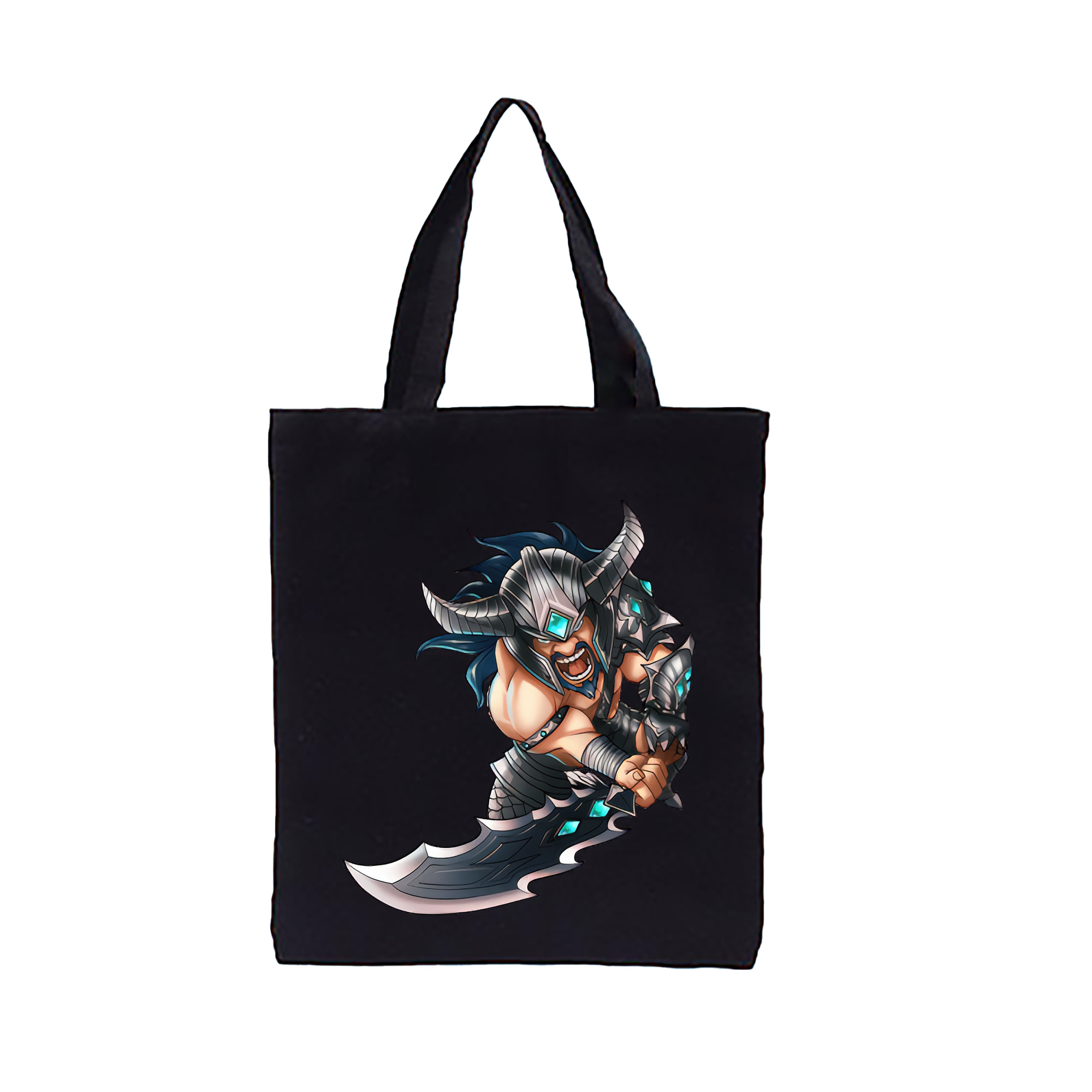 （画像用） リーグ・オブ・レジェンド League of Legends LOL 縦型キャンバス生地手提げバッグ　トートバッグ