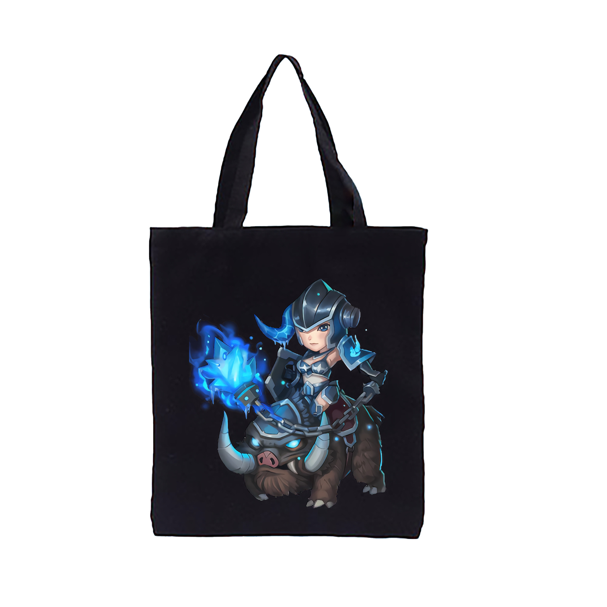 （画像用） リーグ・オブ・レジェンド League of Legends LOL 縦型キャンバス生地手提げバッグ　トートバッグ