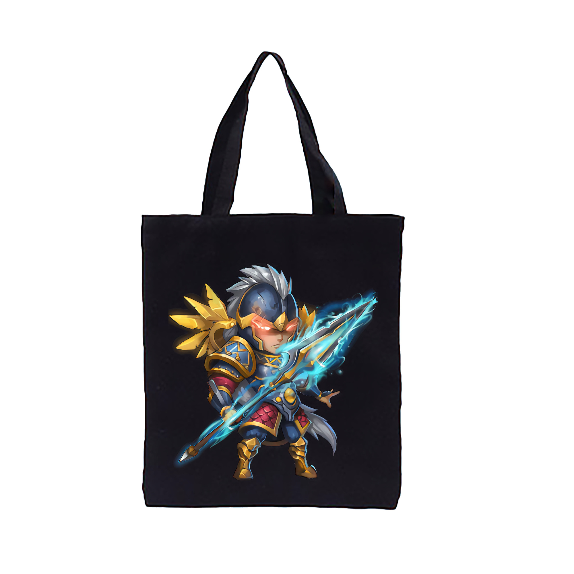 （画像用） リーグ・オブ・レジェンド League of Legends LOL 縦型キャンバス生地手提げバッグ　トートバッグ