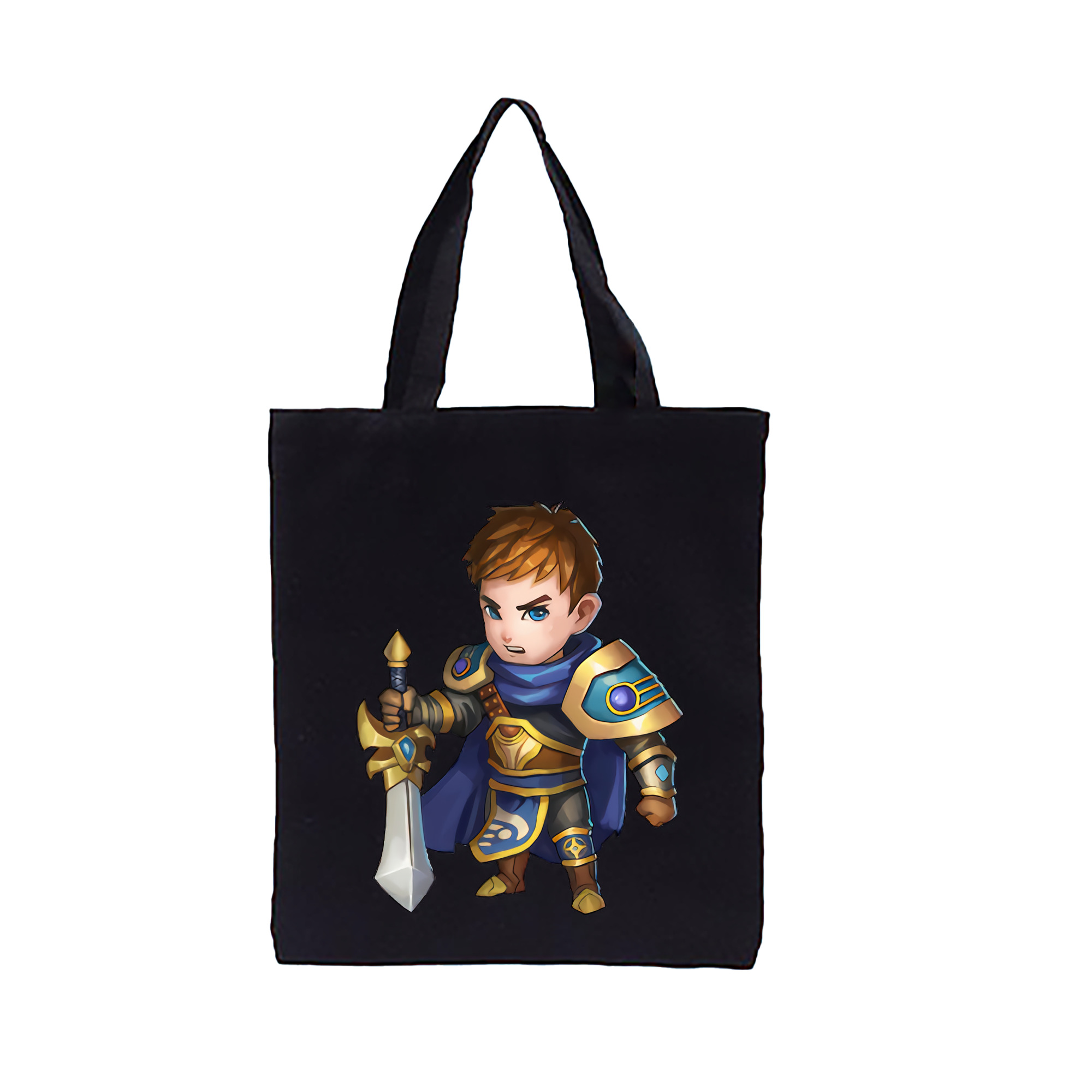 （画像用） リーグ・オブ・レジェンド League of Legends LOL 縦型キャンバス生地手提げバッグ　トートバッグ
