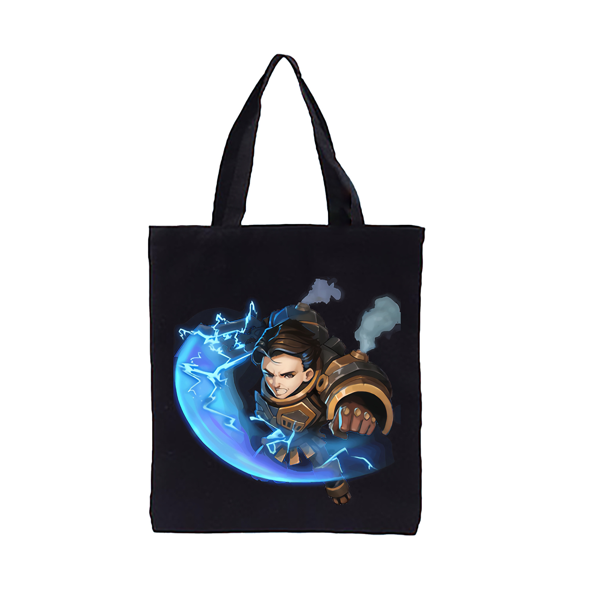 （画像用） リーグ・オブ・レジェンド League of Legends LOL 縦型キャンバス生地手提げバッグ　トートバッグ