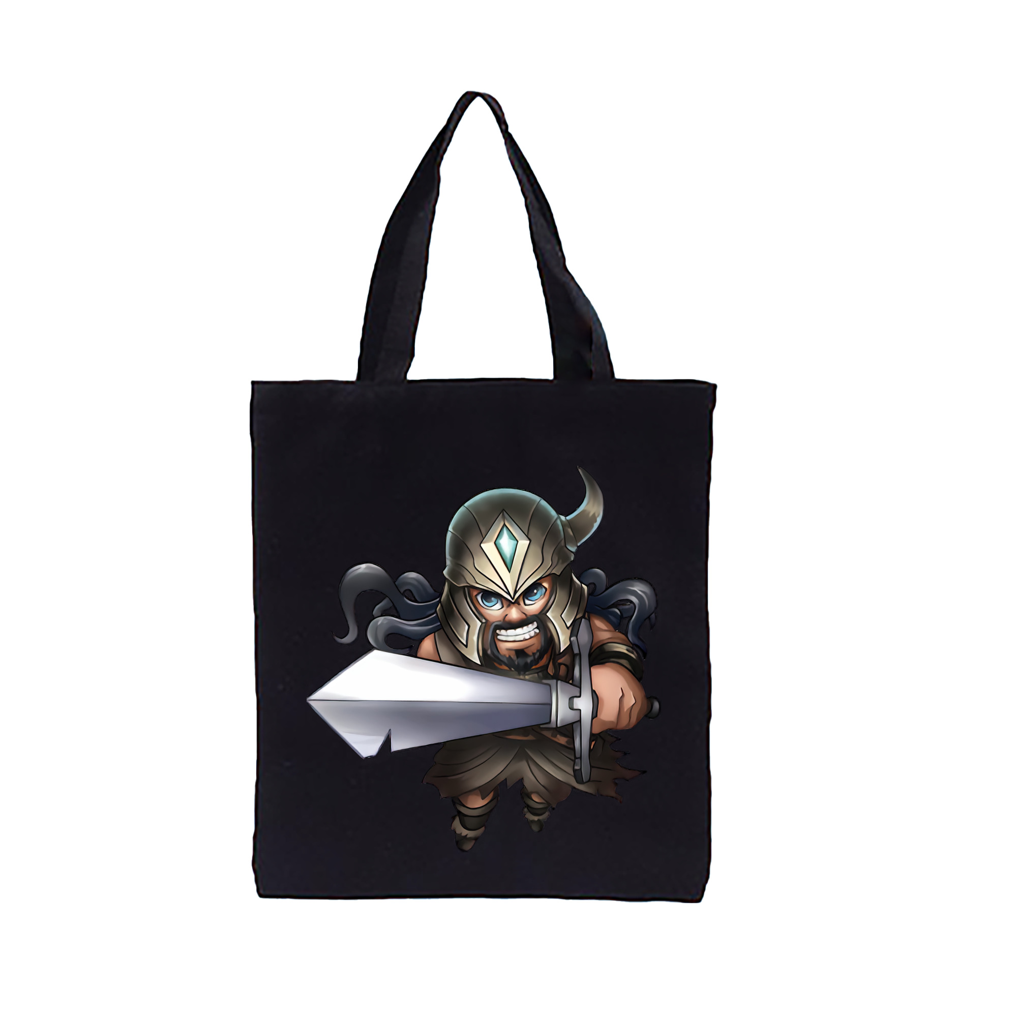 （画像用） リーグ・オブ・レジェンド League of Legends LOL 縦型キャンバス生地手提げバッグ　トートバッグ