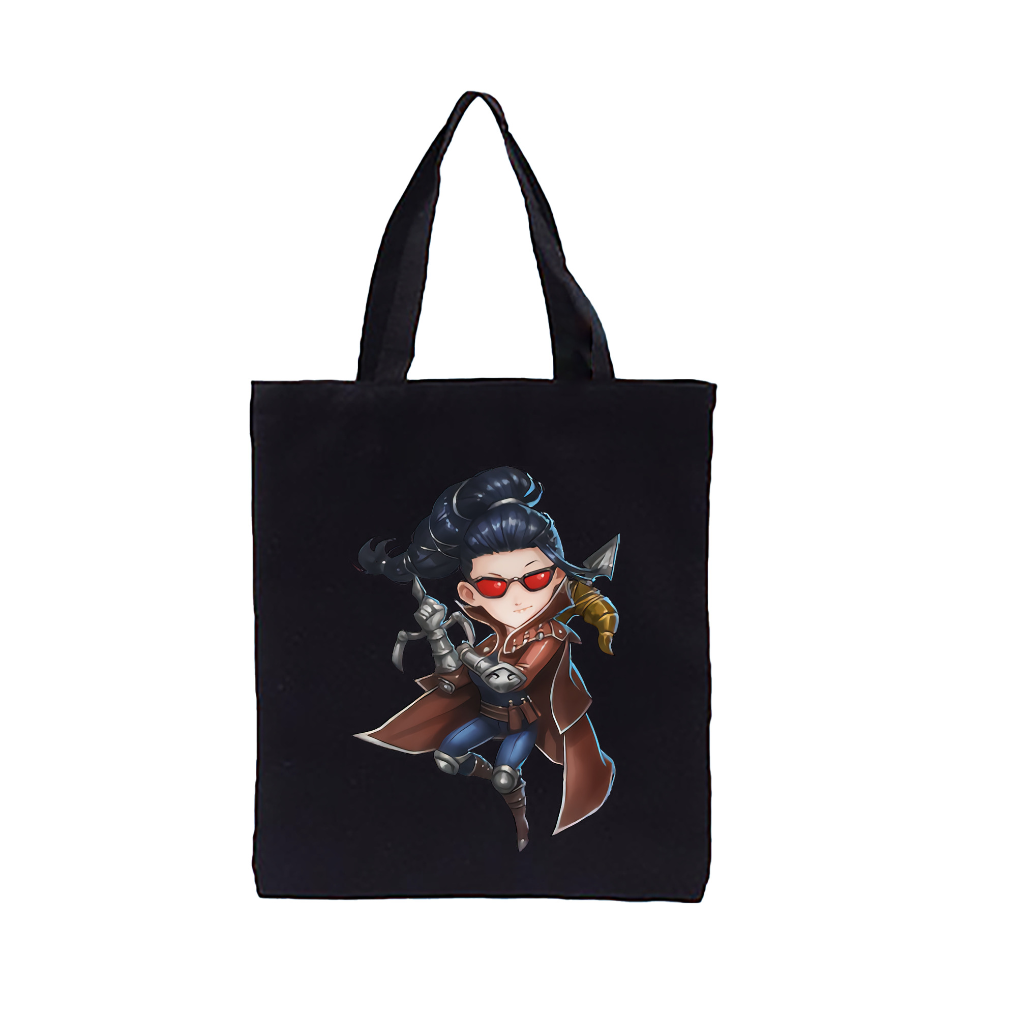 （画像用） リーグ・オブ・レジェンド League of Legends LOL 縦型キャンバス生地手提げバッグ　トートバッグ