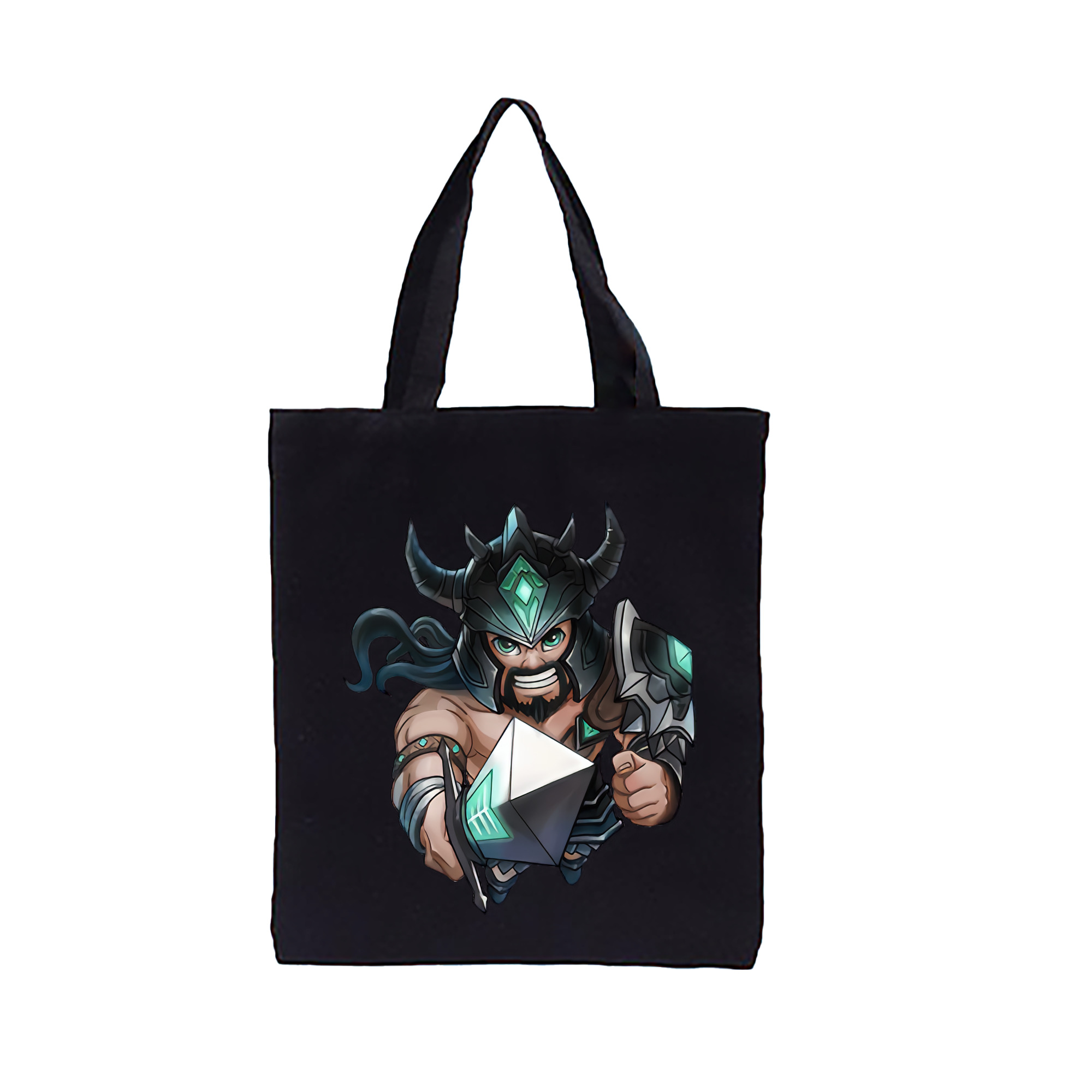 （画像用） リーグ・オブ・レジェンド League of Legends LOL 縦型キャンバス生地手提げバッグ　トートバッグ