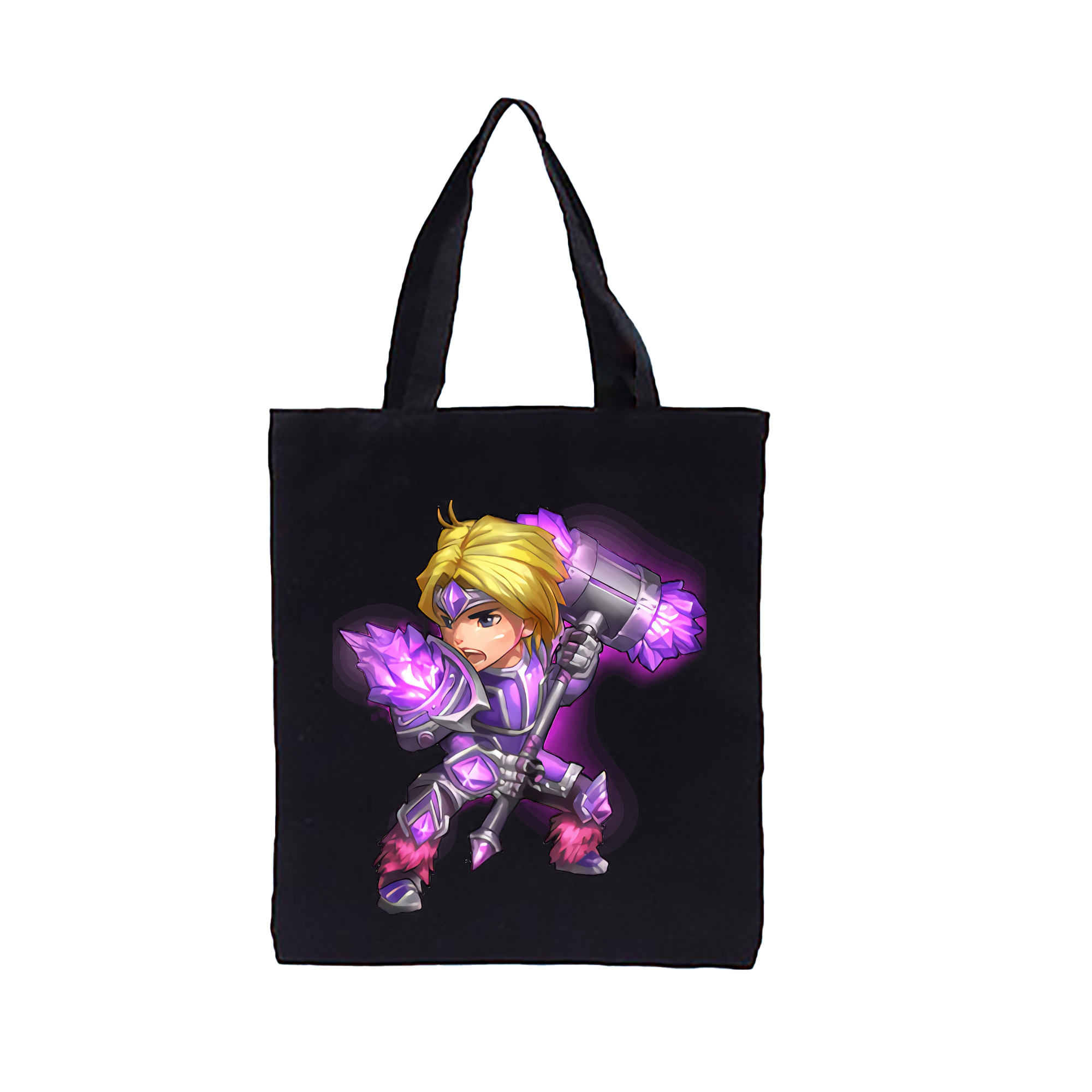（画像用） リーグ・オブ・レジェンド League of Legends LOL 縦型キャンバス生地手提げバッグ　トートバッグ
