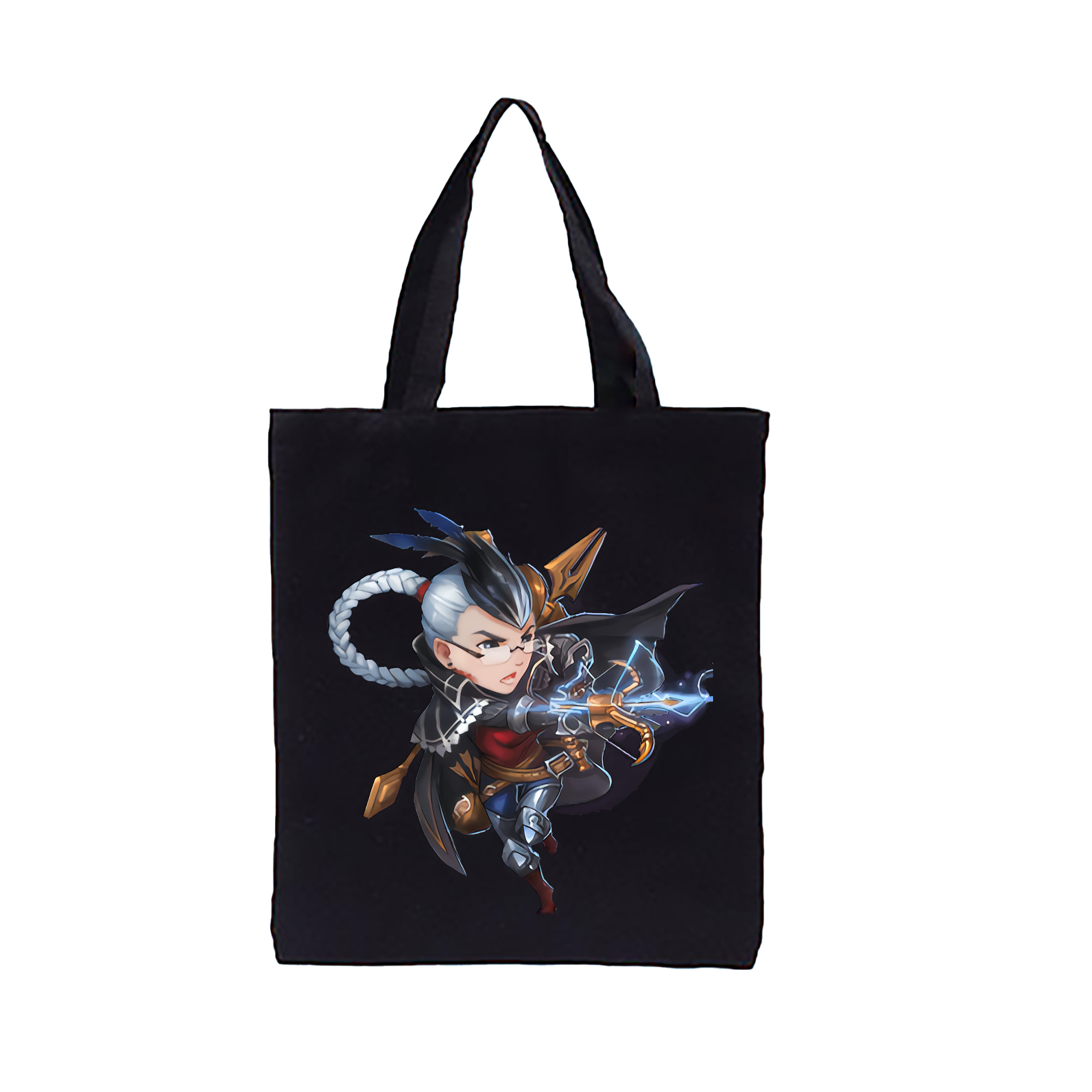 （画像用） リーグ・オブ・レジェンド League of Legends LOL 縦型キャンバス生地手提げバッグ　トートバッグ