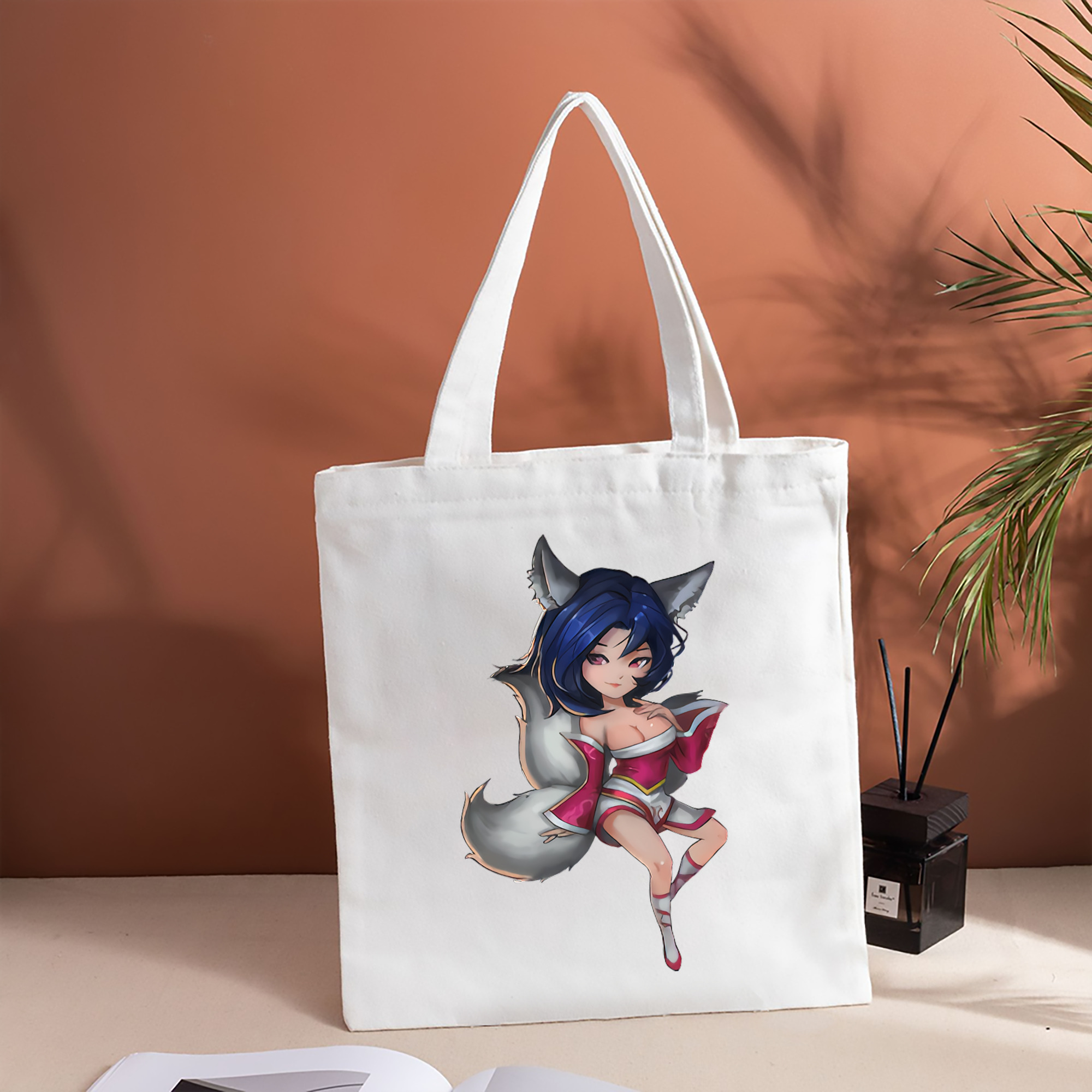 リーグ・オブ・レジェンド League of Legends LOL 縦型キャンバス生地手提げバッグ　トートバッグ