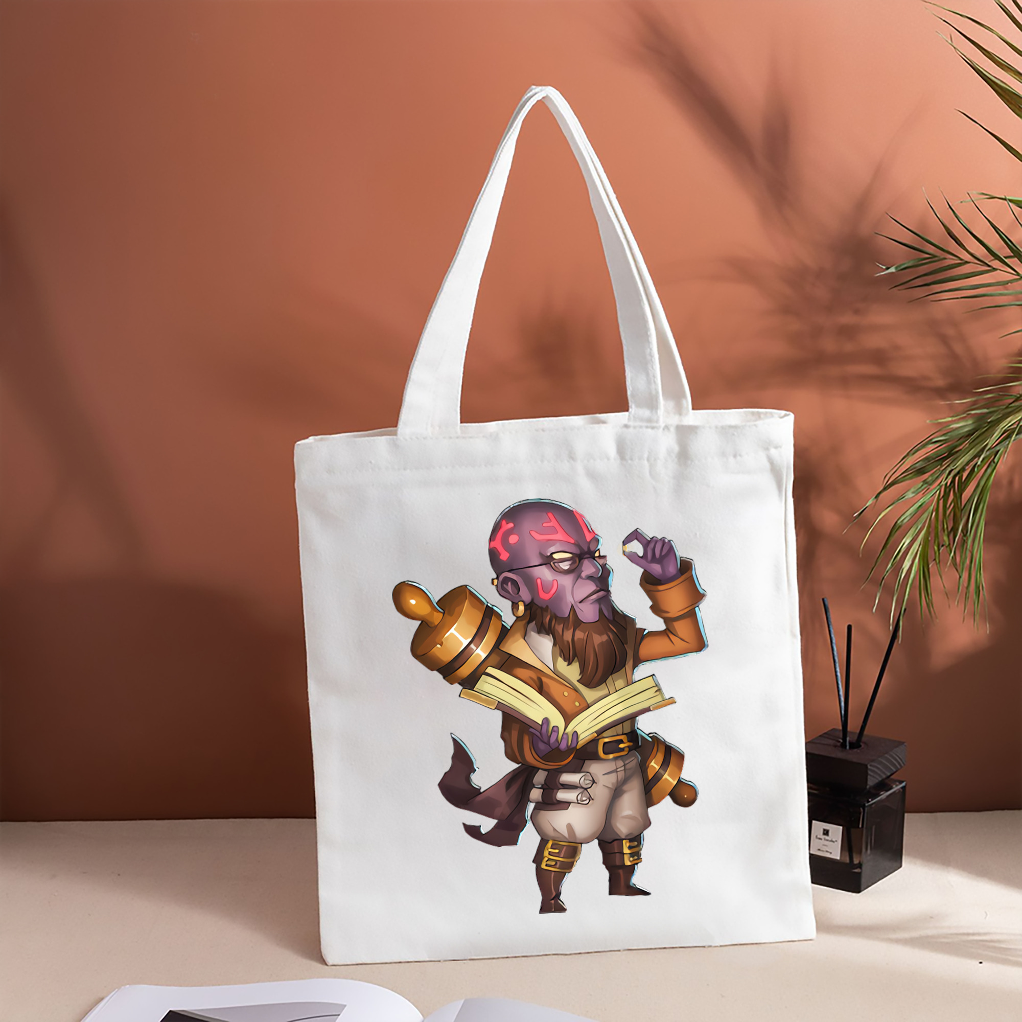 リーグ・オブ・レジェンド League of Legends LOL 縦型キャンバス生地手提げバッグ　トートバッグ