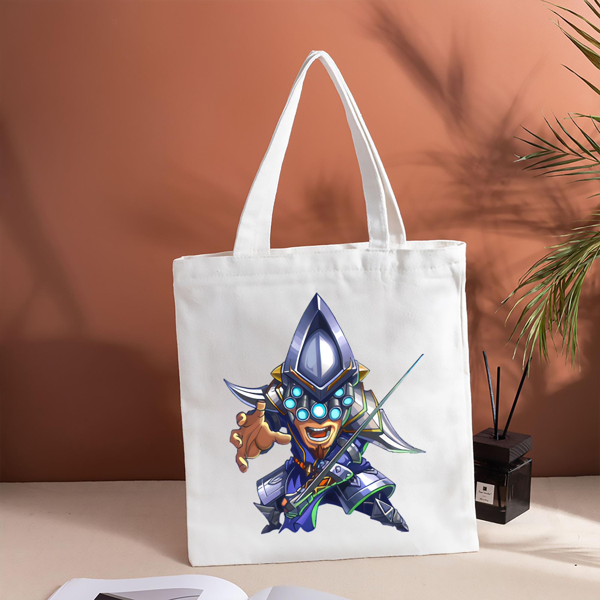 リーグ・オブ・レジェンド League of Legends LOL 縦型キャンバス生地手提げバッグ　トートバッグ