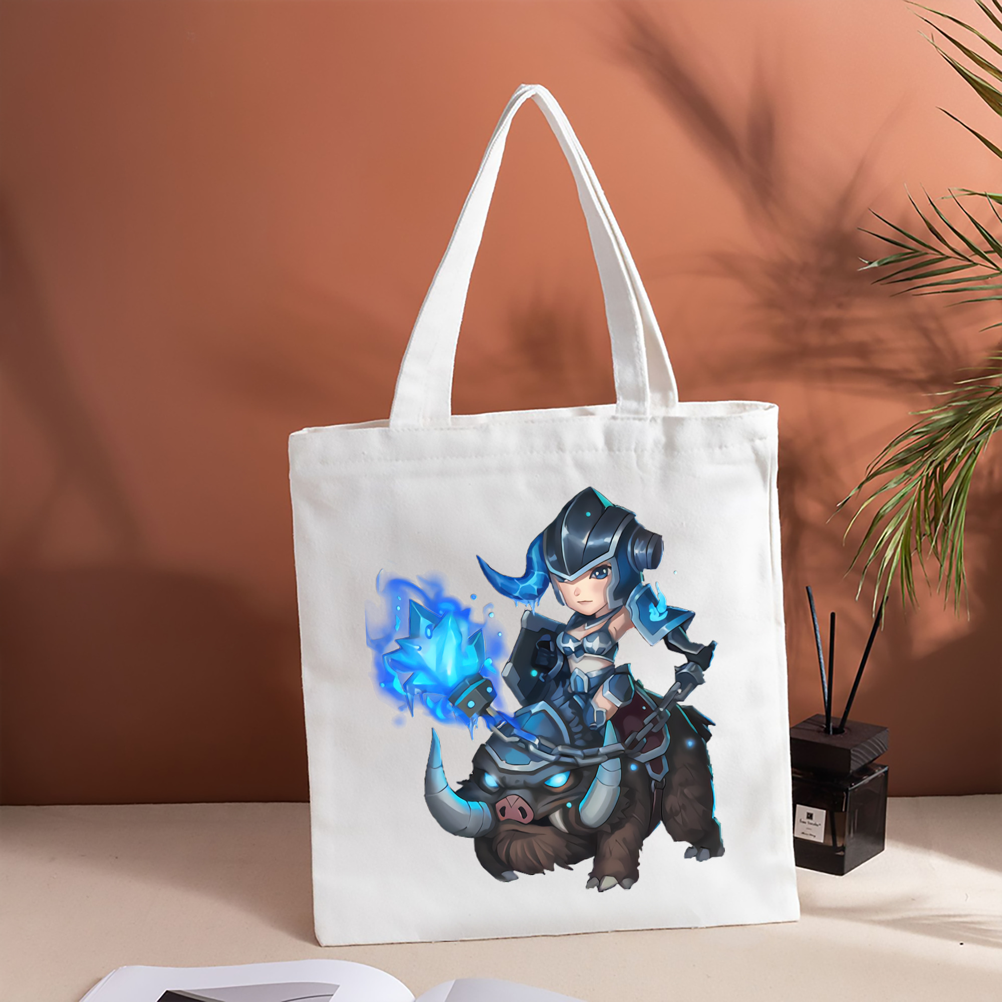 リーグ・オブ・レジェンド League of Legends LOL 縦型キャンバス生地手提げバッグ　トートバッグ