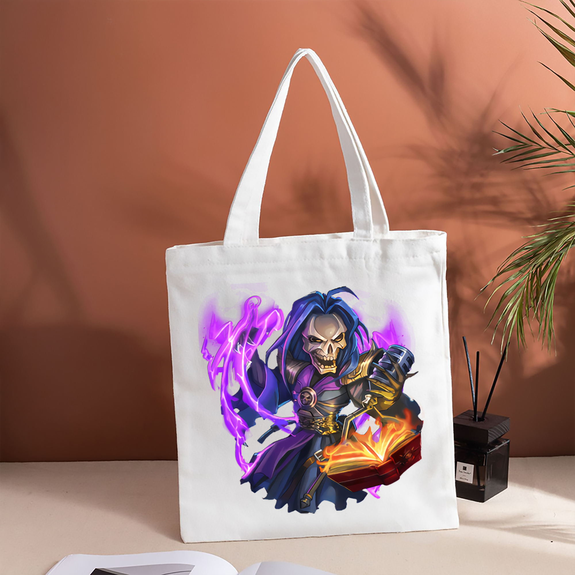 リーグ・オブ・レジェンド League of Legends LOL 縦型キャンバス生地手提げバッグ　トートバッグ