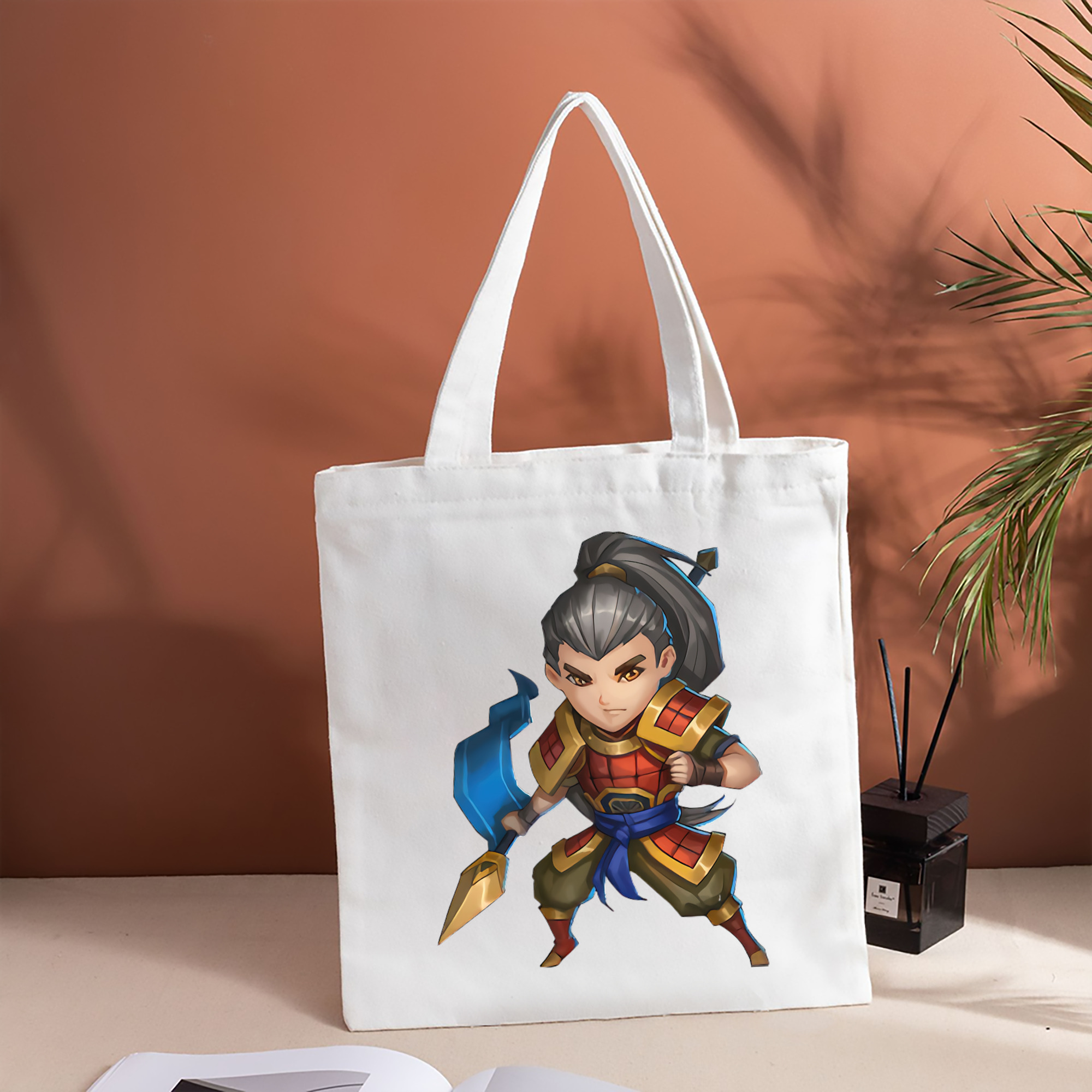リーグ・オブ・レジェンド League of Legends LOL 縦型キャンバス生地手提げバッグ　トートバッグ