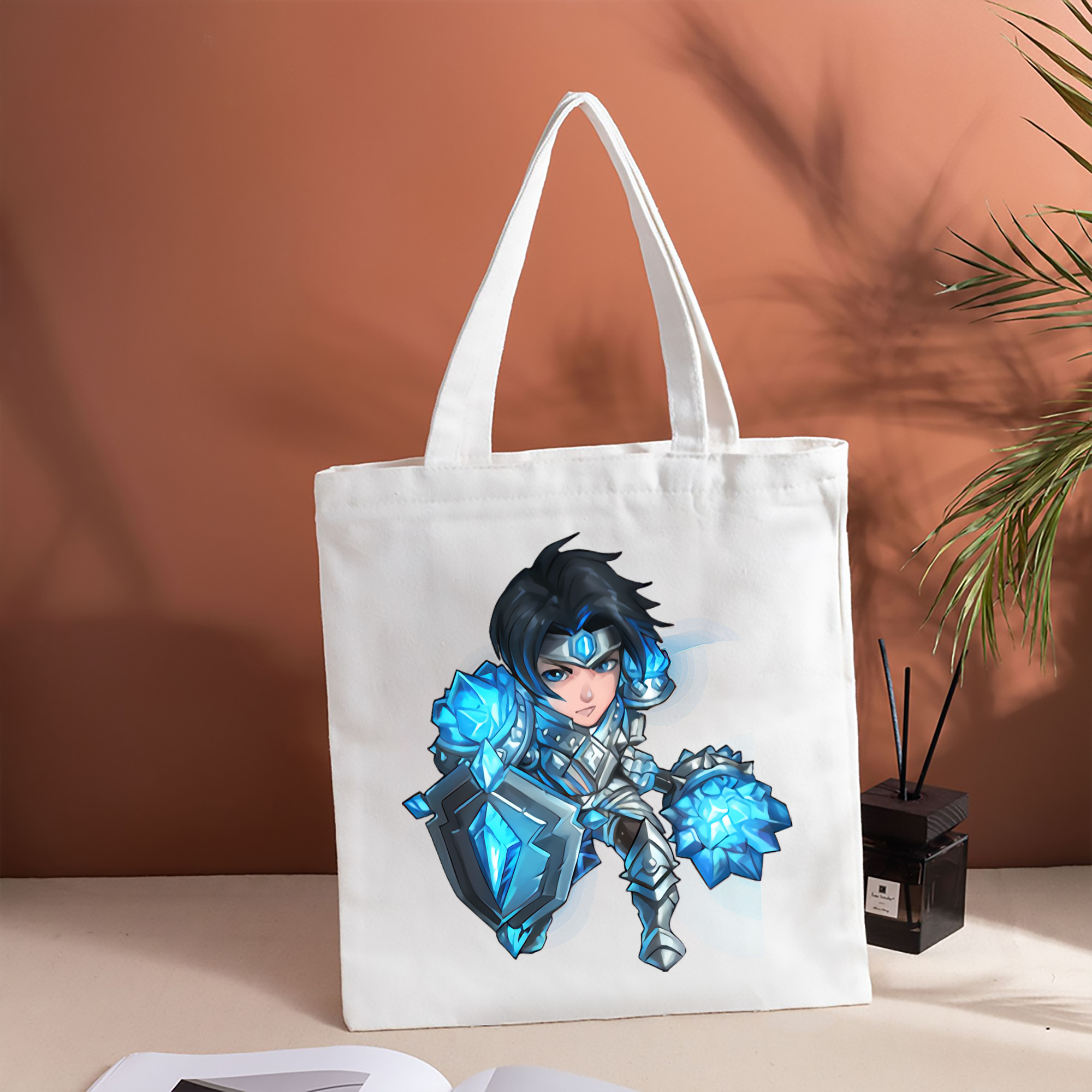 リーグ・オブ・レジェンド League of Legends LOL 縦型キャンバス生地手提げバッグ　トートバッグ