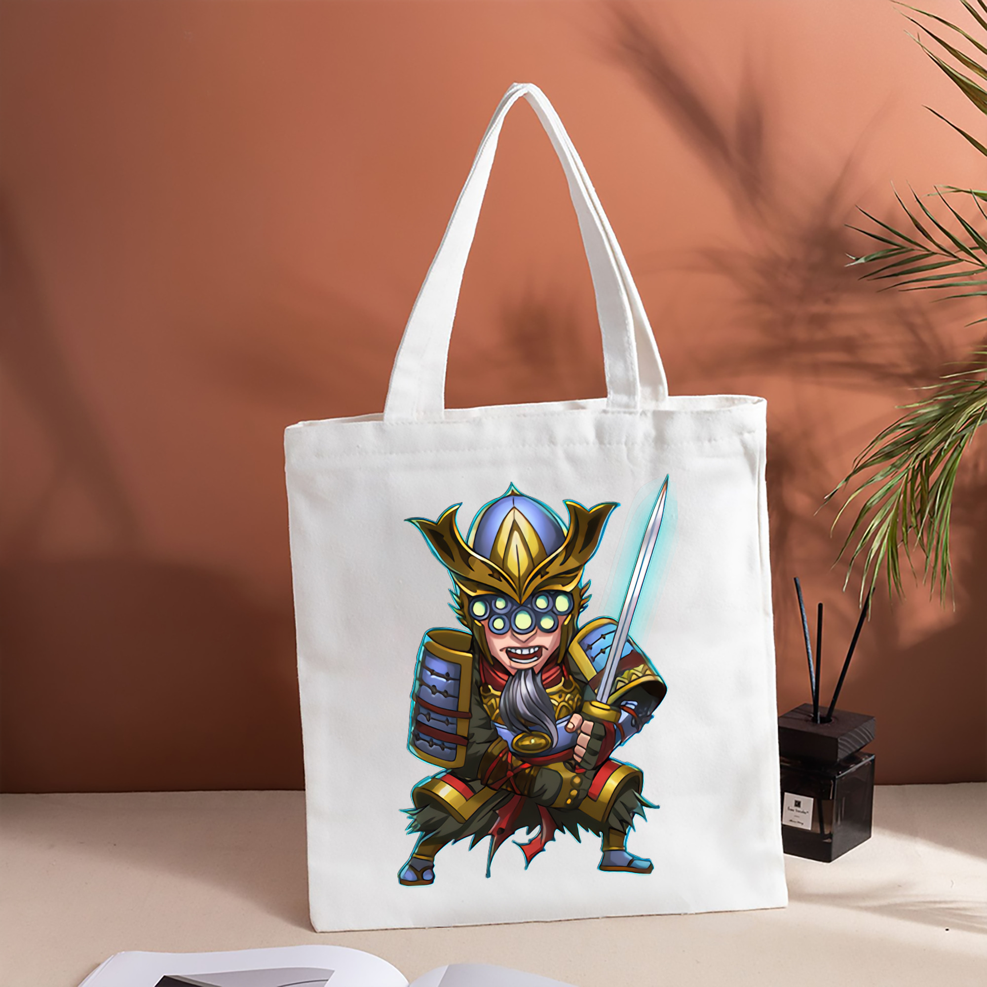 リーグ・オブ・レジェンド League of Legends LOL 縦型キャンバス生地手提げバッグ　トートバッグ