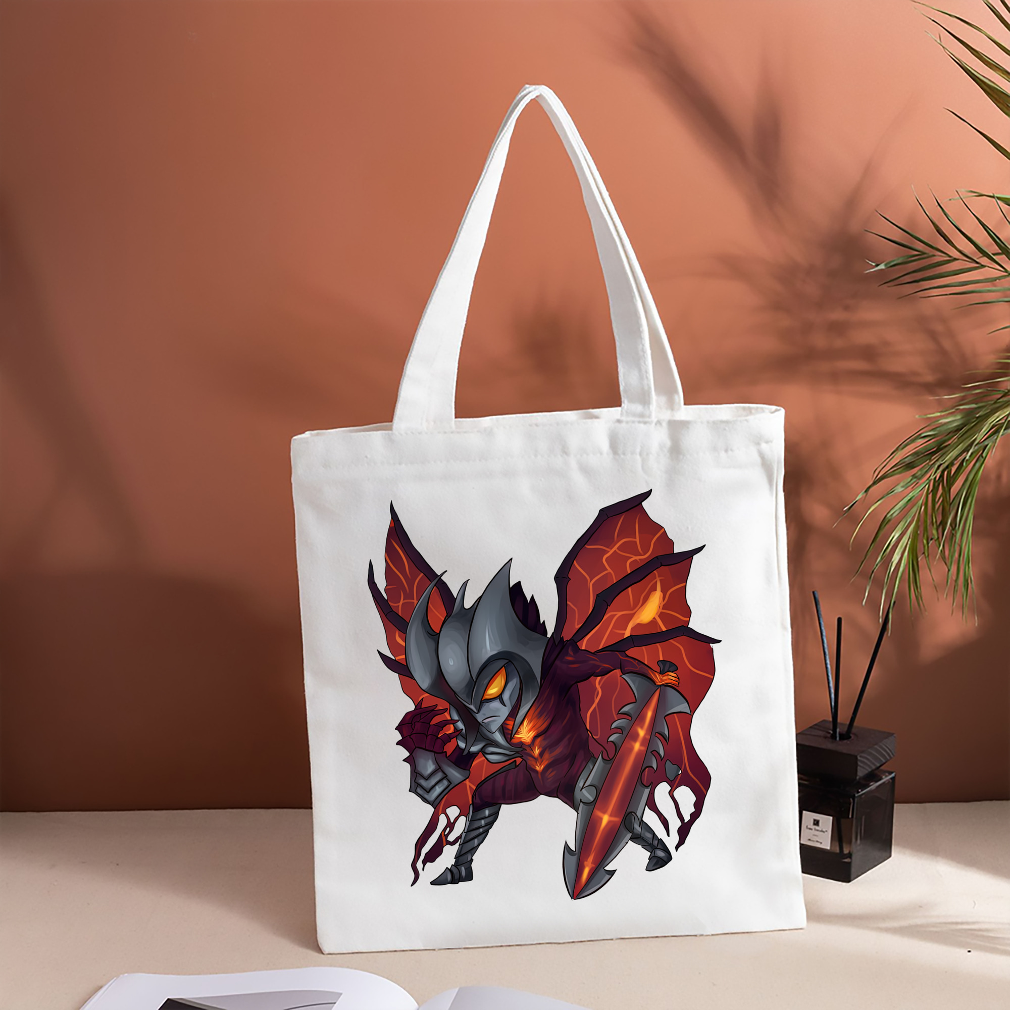 リーグ・オブ・レジェンド League of Legends LOL 縦型キャンバス生地手提げバッグ　トートバッグ
