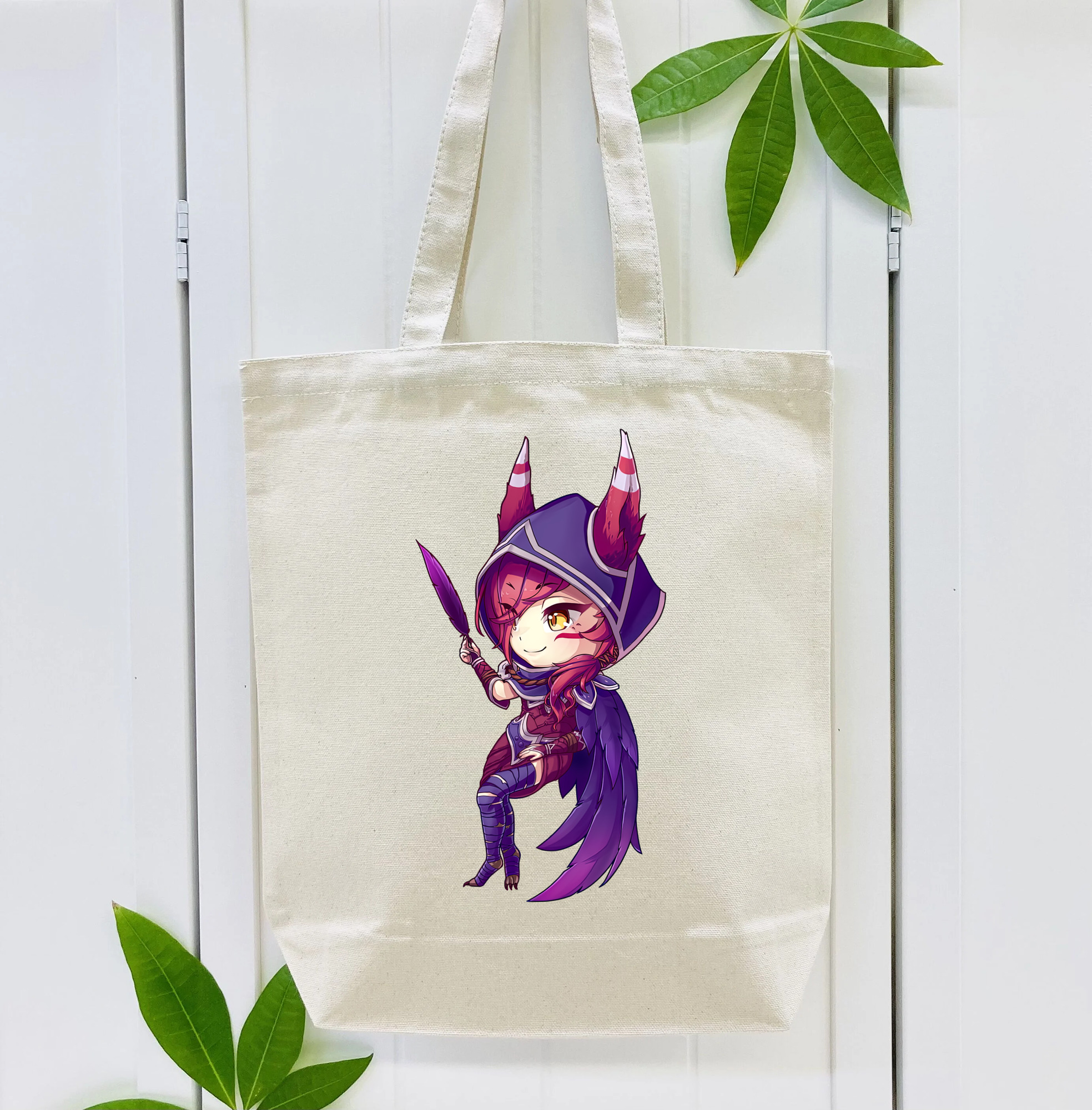 リーグ・オブ・レジェンド League of Legends LOL 縦型キャンバス生地手提げバッグ　トートバッグ