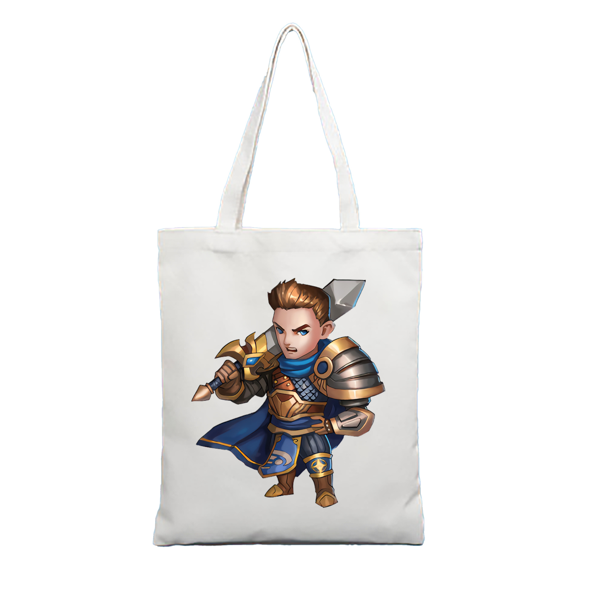 （画像用） リーグ・オブ・レジェンド League of Legends LOL 縦型キャンバス生地手提げバッグ　トートバッグ