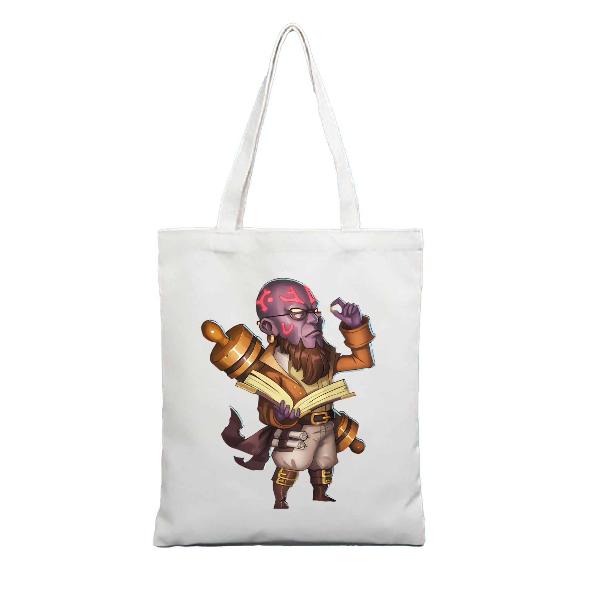 （画像用） リーグ・オブ・レジェンド League of Legends LOL 縦型キャンバス生地手提げバッグ　トートバッグ