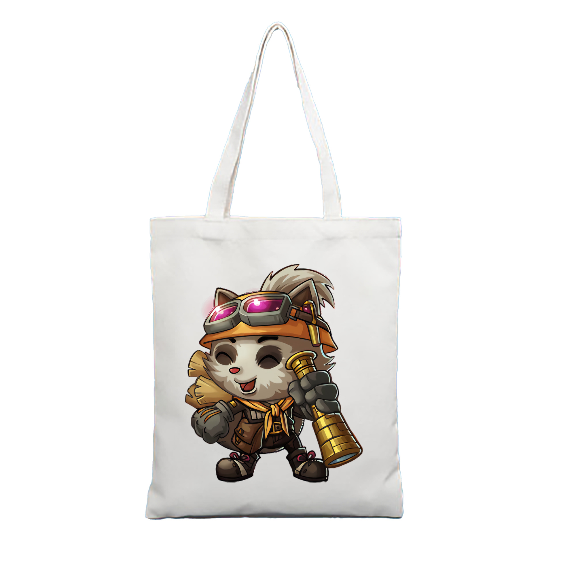 （画像用） リーグ・オブ・レジェンド League of Legends LOL 縦型キャンバス生地手提げバッグ　トートバッグ