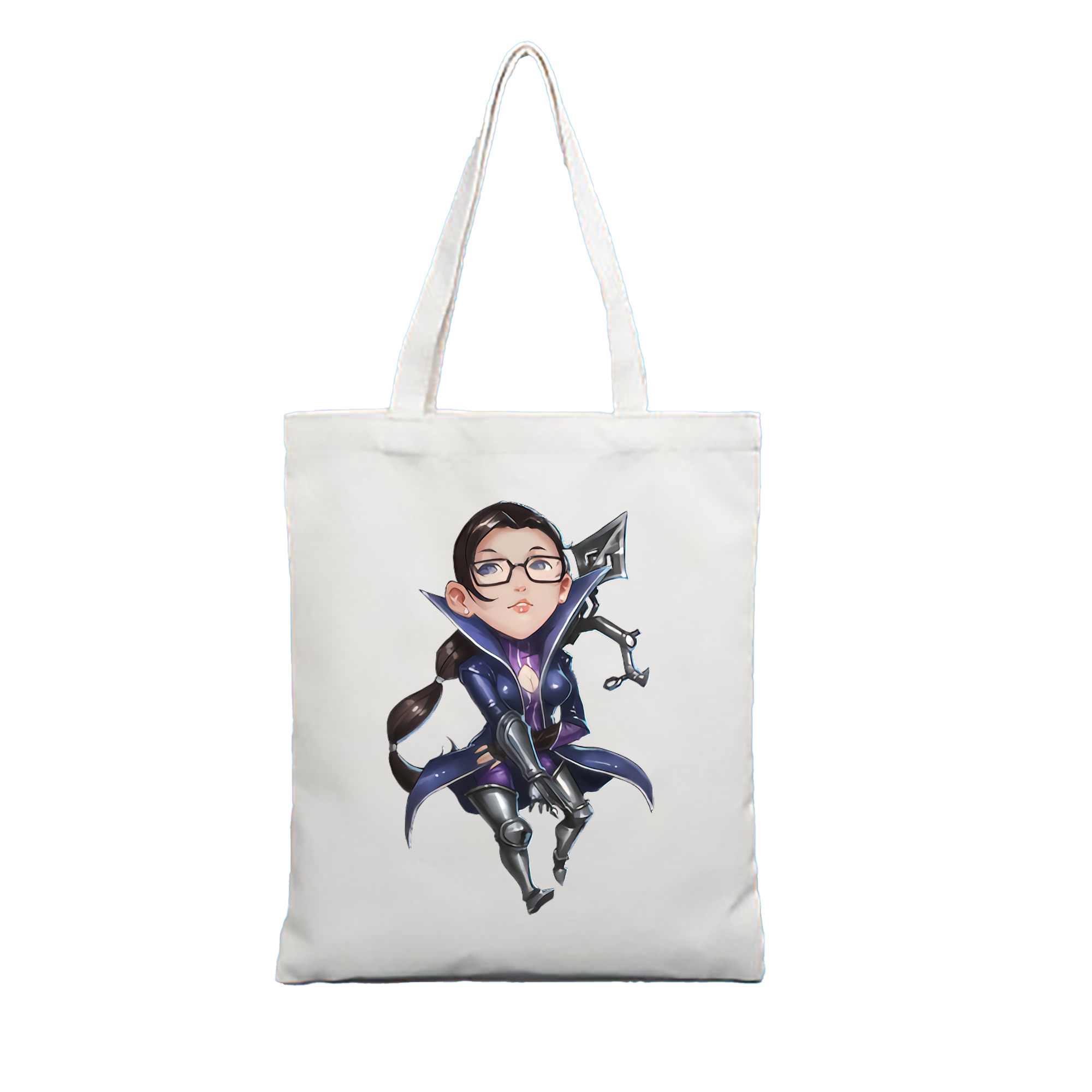 （画像用） リーグ・オブ・レジェンド League of Legends LOL 縦型キャンバス生地手提げバッグ　トートバッグ