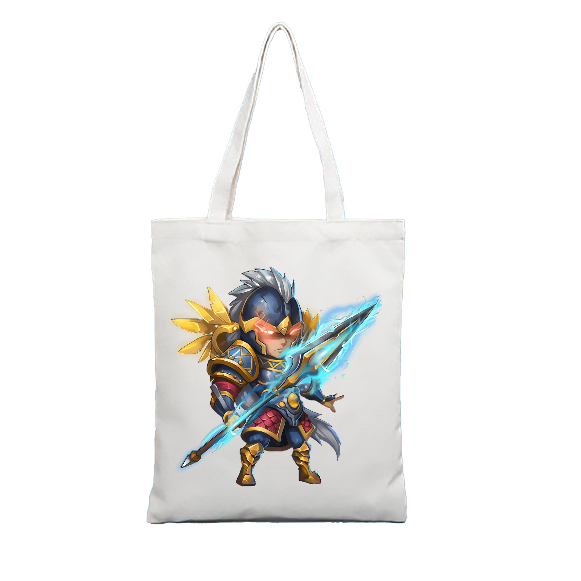 （画像用） リーグ・オブ・レジェンド League of Legends LOL 縦型キャンバス生地手提げバッグ　トートバッグ