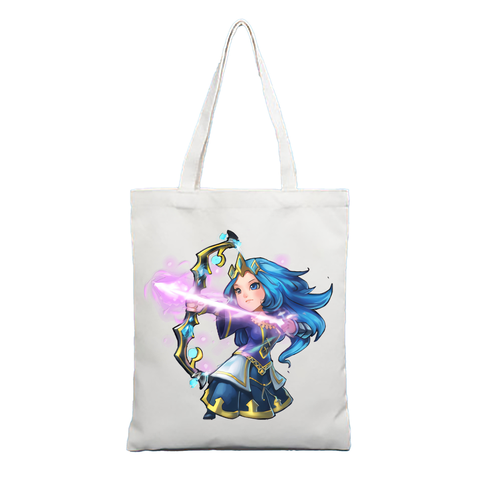 （画像用） リーグ・オブ・レジェンド League of Legends LOL 縦型キャンバス生地手提げバッグ　トートバッグ