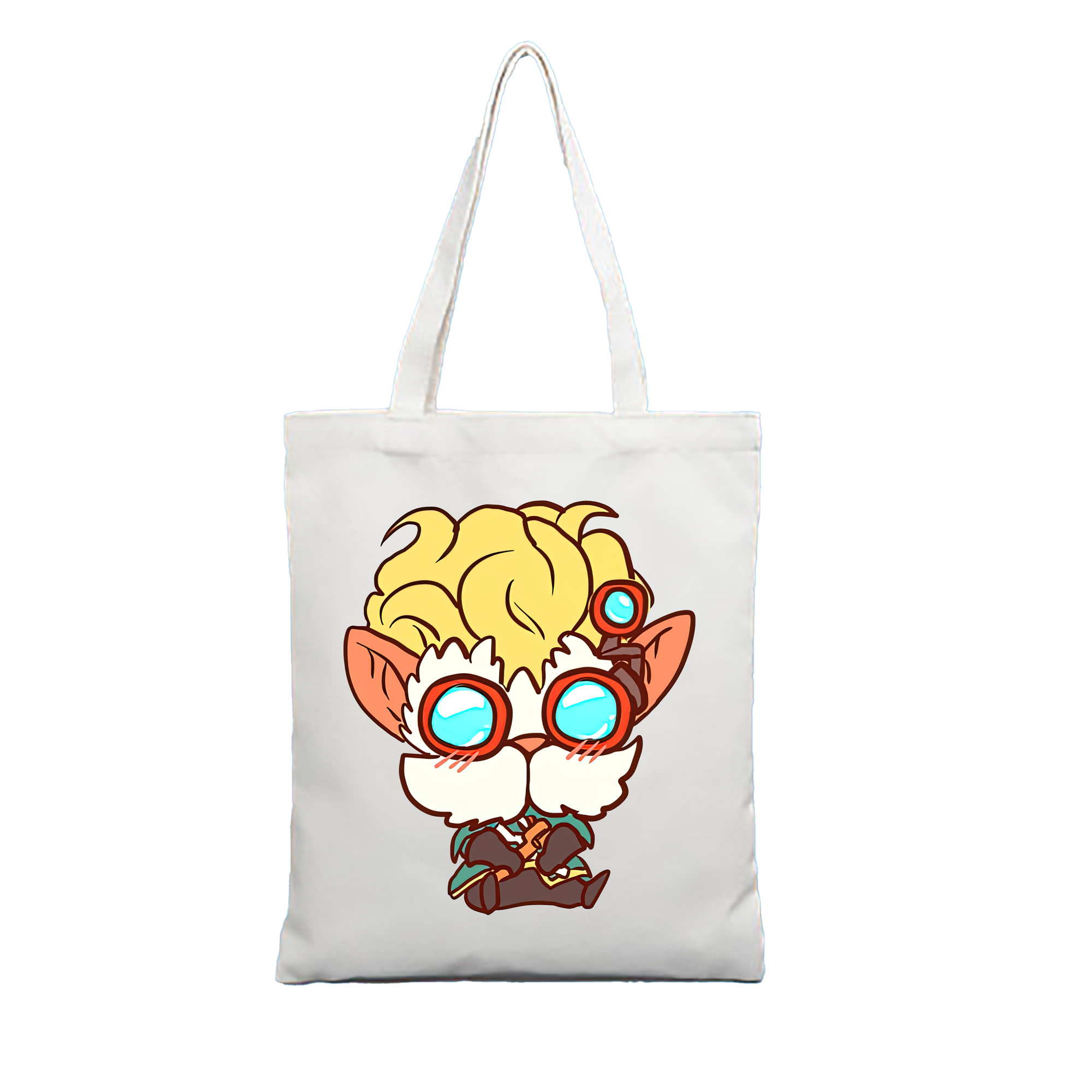 （画像用） リーグ・オブ・レジェンド League of Legends LOL 縦型キャンバス生地手提げバッグ　トートバッグ