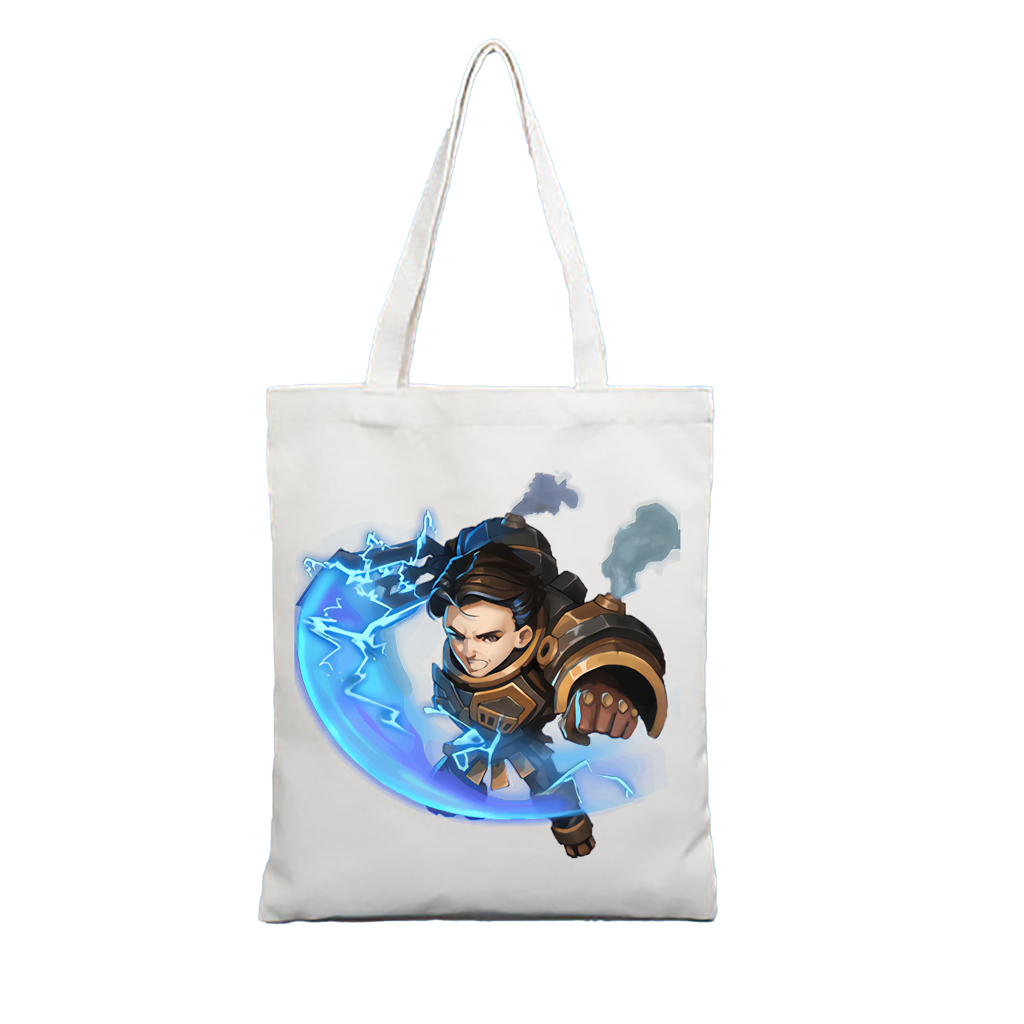 （画像用） リーグ・オブ・レジェンド League of Legends LOL 縦型キャンバス生地手提げバッグ　トートバッグ
