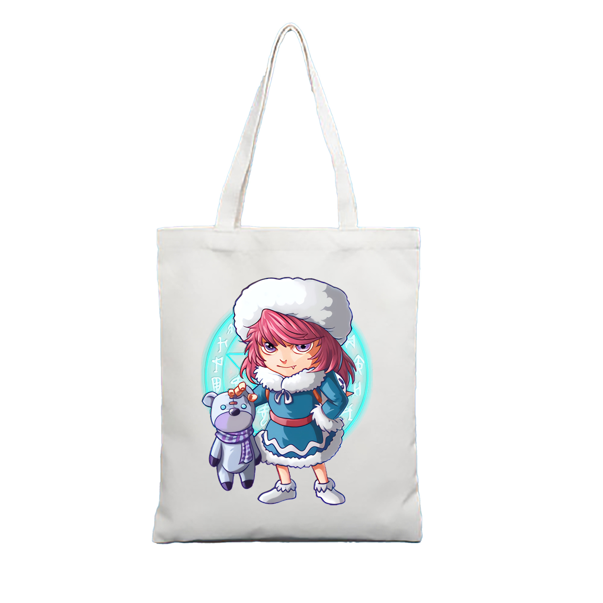 （画像用） リーグ・オブ・レジェンド League of Legends LOL 縦型キャンバス生地手提げバッグ　トートバッグ