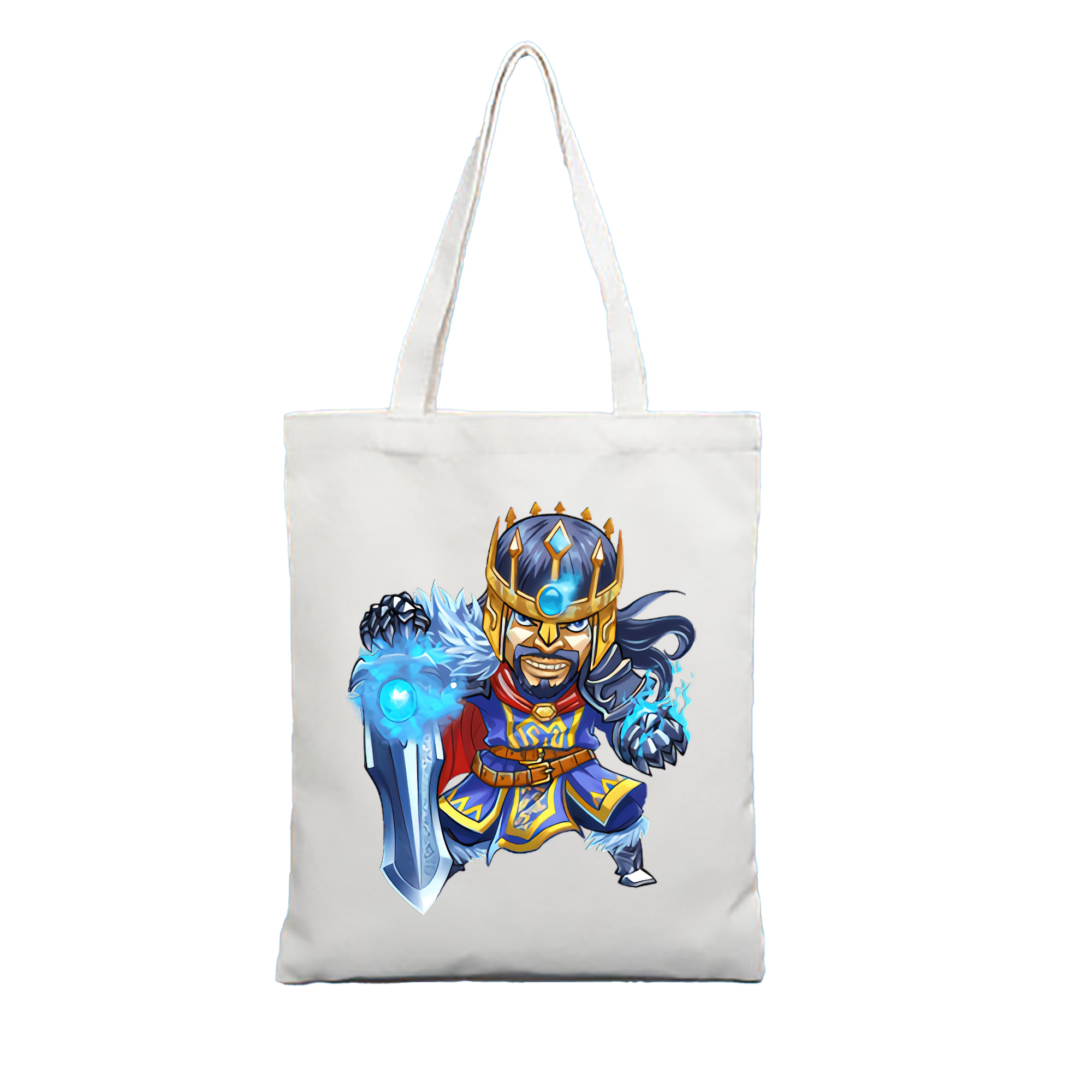 （画像用） リーグ・オブ・レジェンド League of Legends LOL 縦型キャンバス生地手提げバッグ　トートバッグ