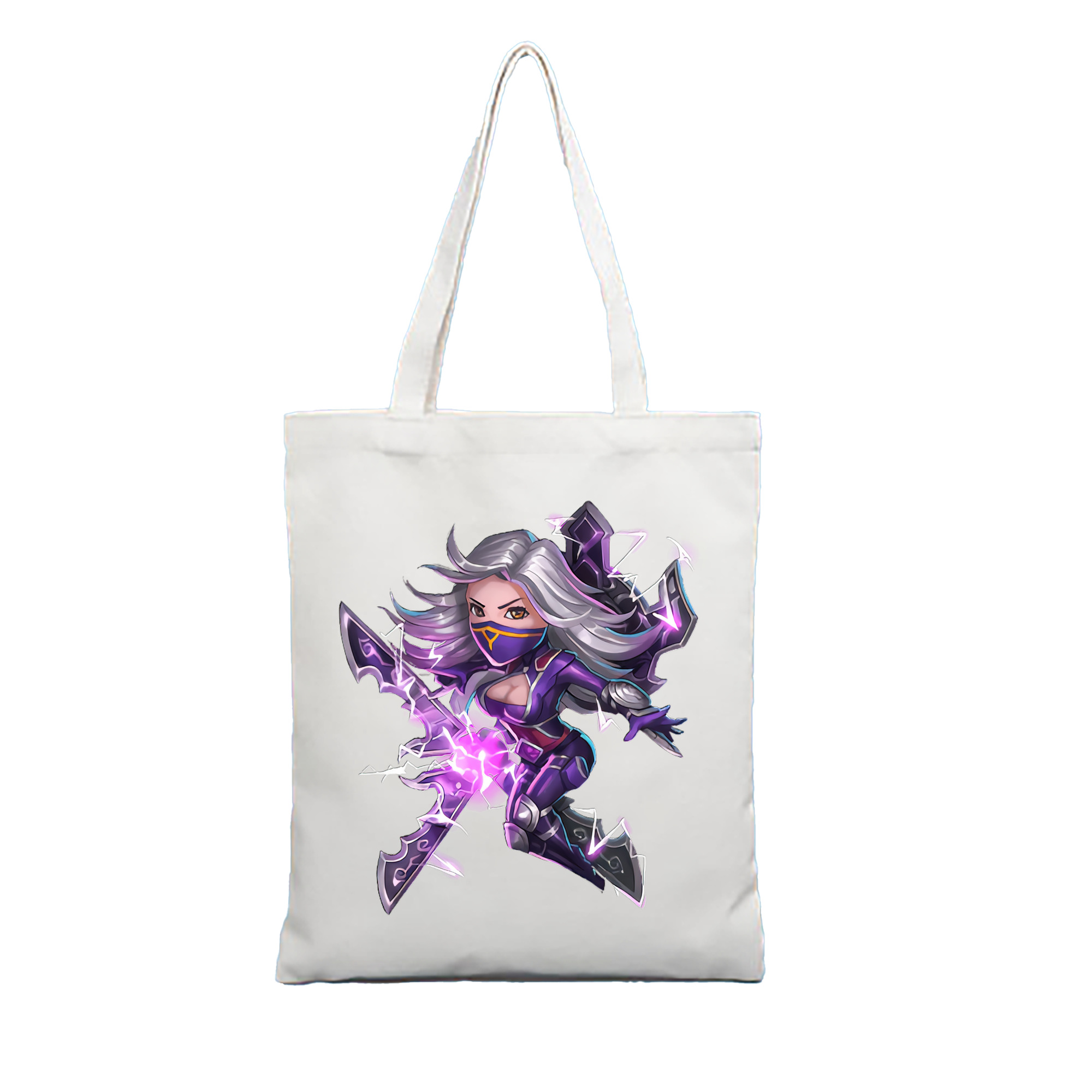 （画像用） リーグ・オブ・レジェンド League of Legends LOL 縦型キャンバス生地手提げバッグ　トートバッグ