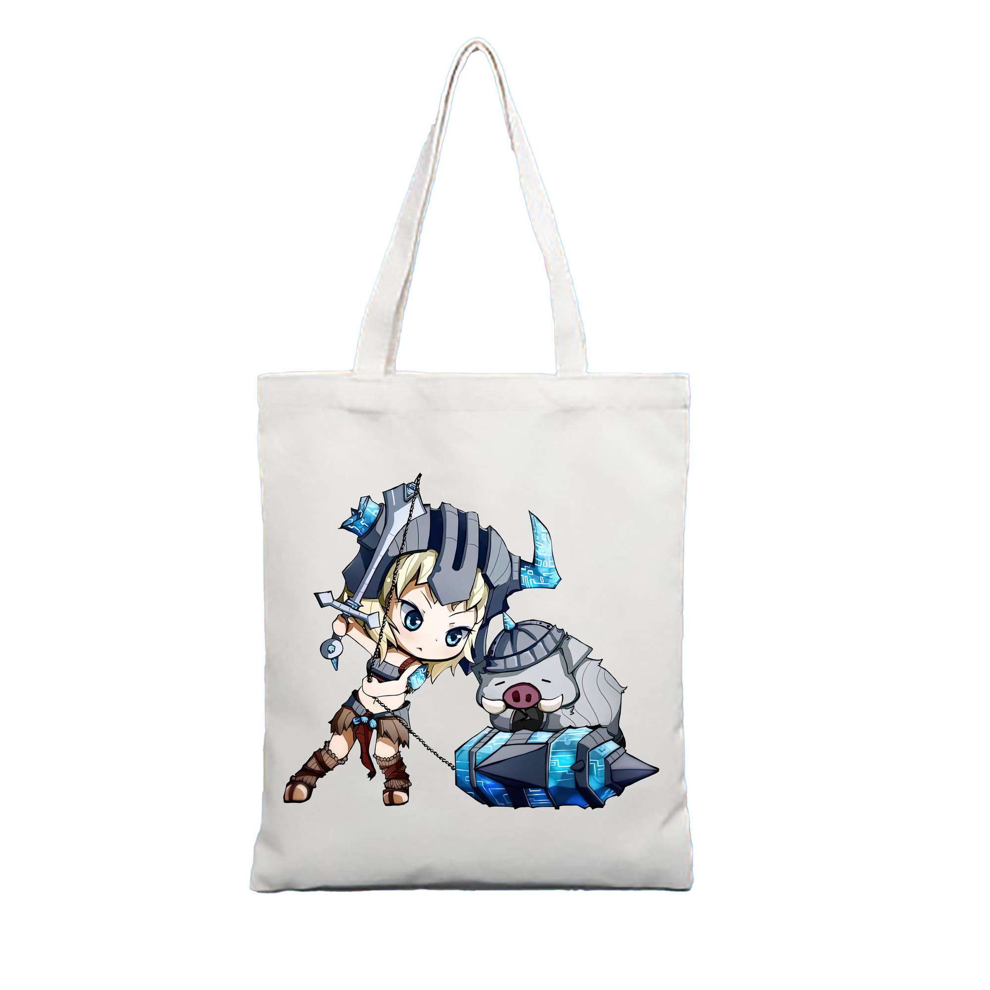 （画像用） リーグ・オブ・レジェンド League of Legends LOL 縦型キャンバス生地手提げバッグ　トートバッグ