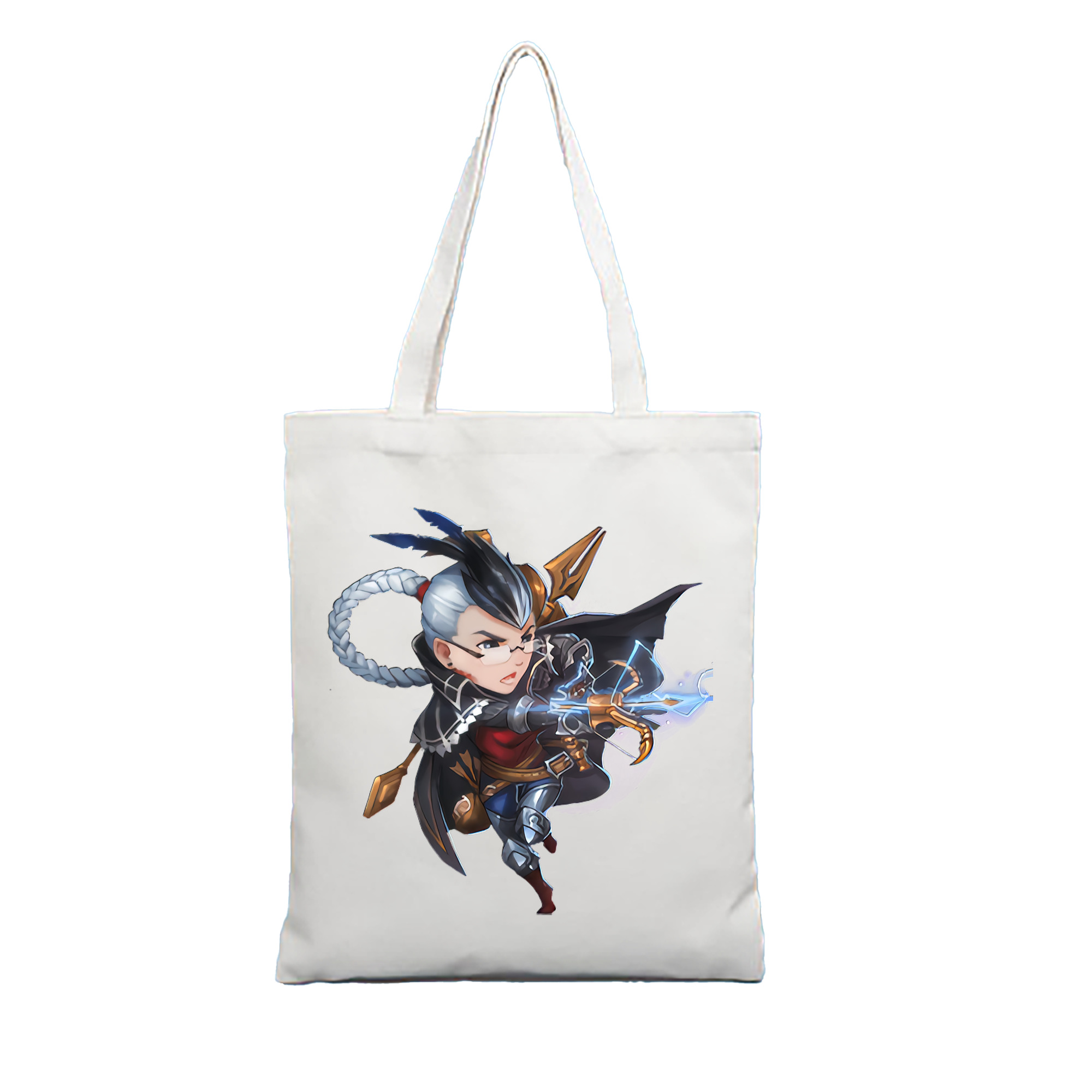 （画像用） リーグ・オブ・レジェンド League of Legends LOL 縦型キャンバス生地手提げバッグ　トートバッグ