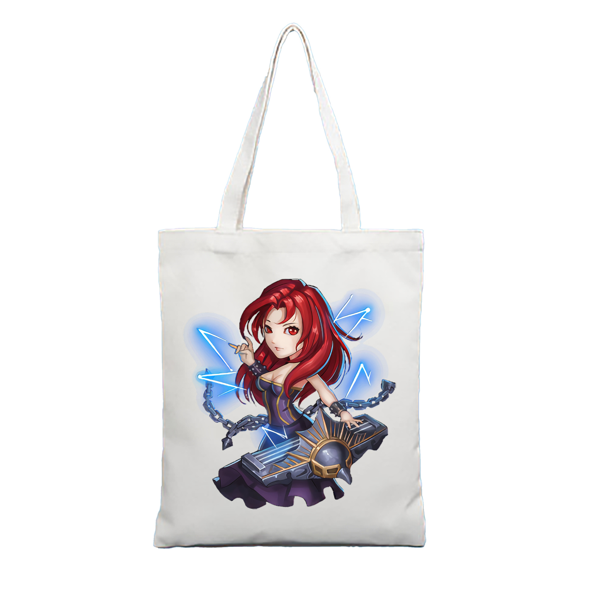 （画像用） リーグ・オブ・レジェンド League of Legends LOL 縦型キャンバス生地手提げバッグ　トートバッグ