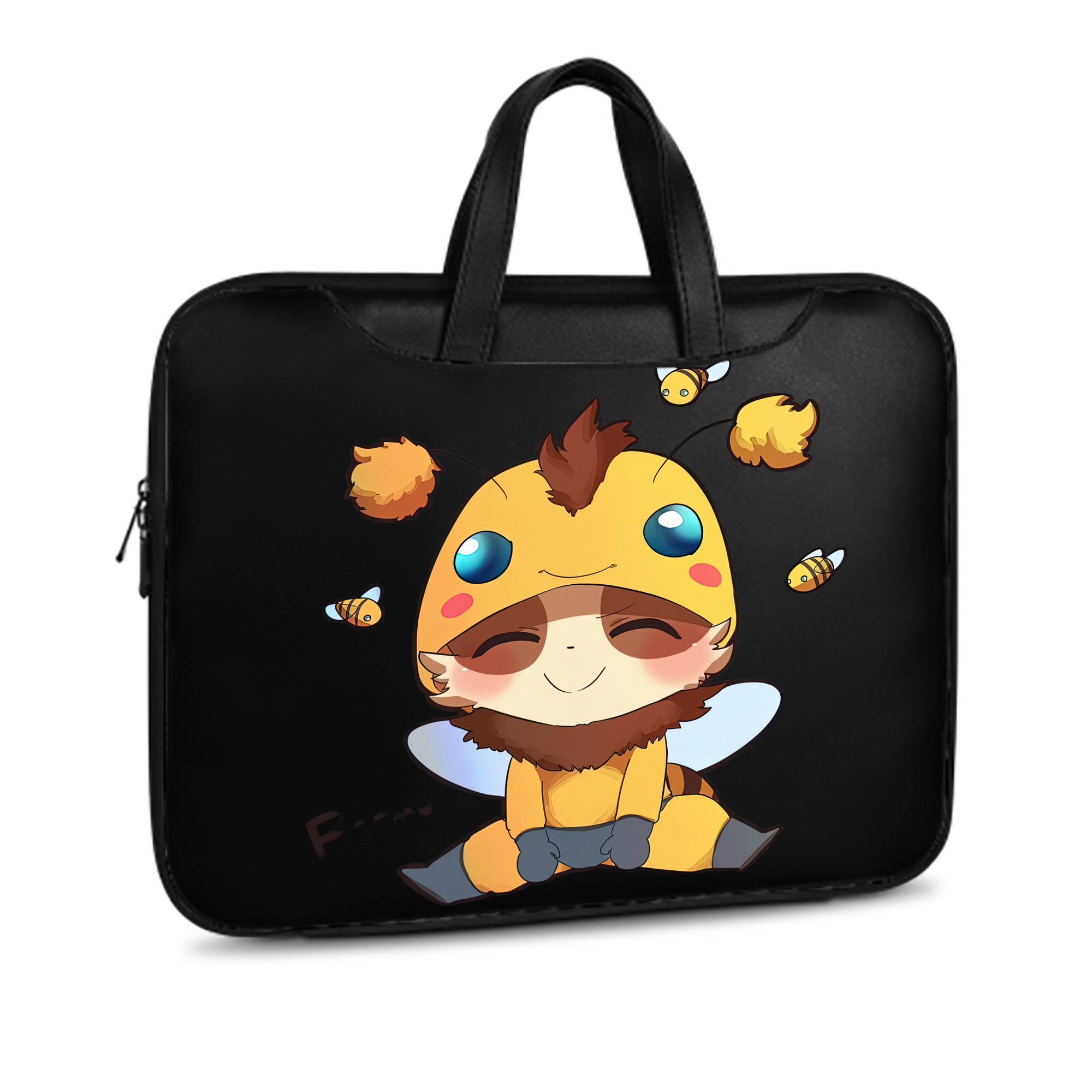 （画像用） リーグ・オブ・レジェンド League of Legends LOL レザーラップトップバッグ　ノートパソコンケース