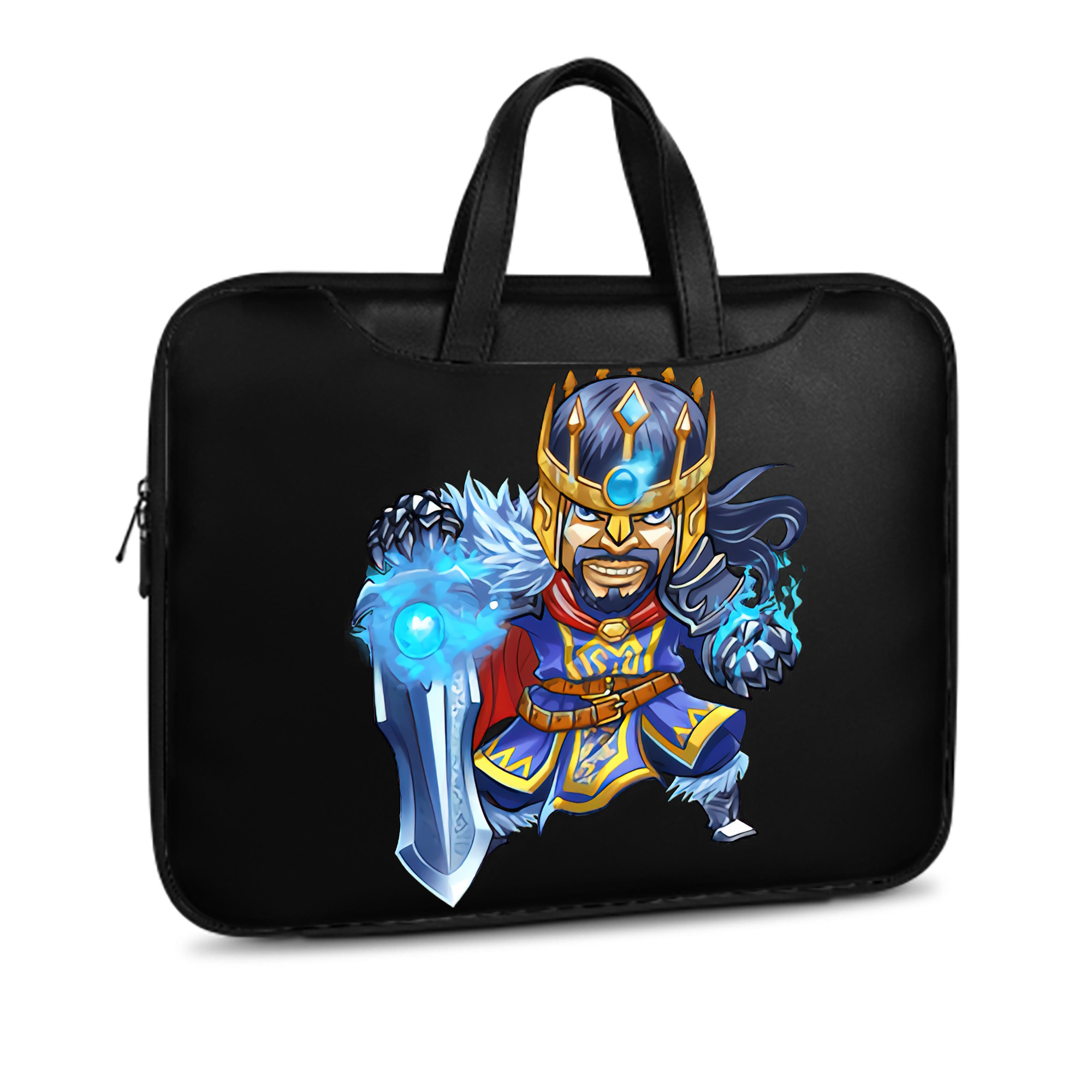 （画像用） リーグ・オブ・レジェンド League of Legends LOL レザーラップトップバッグ　ノートパソコンケース