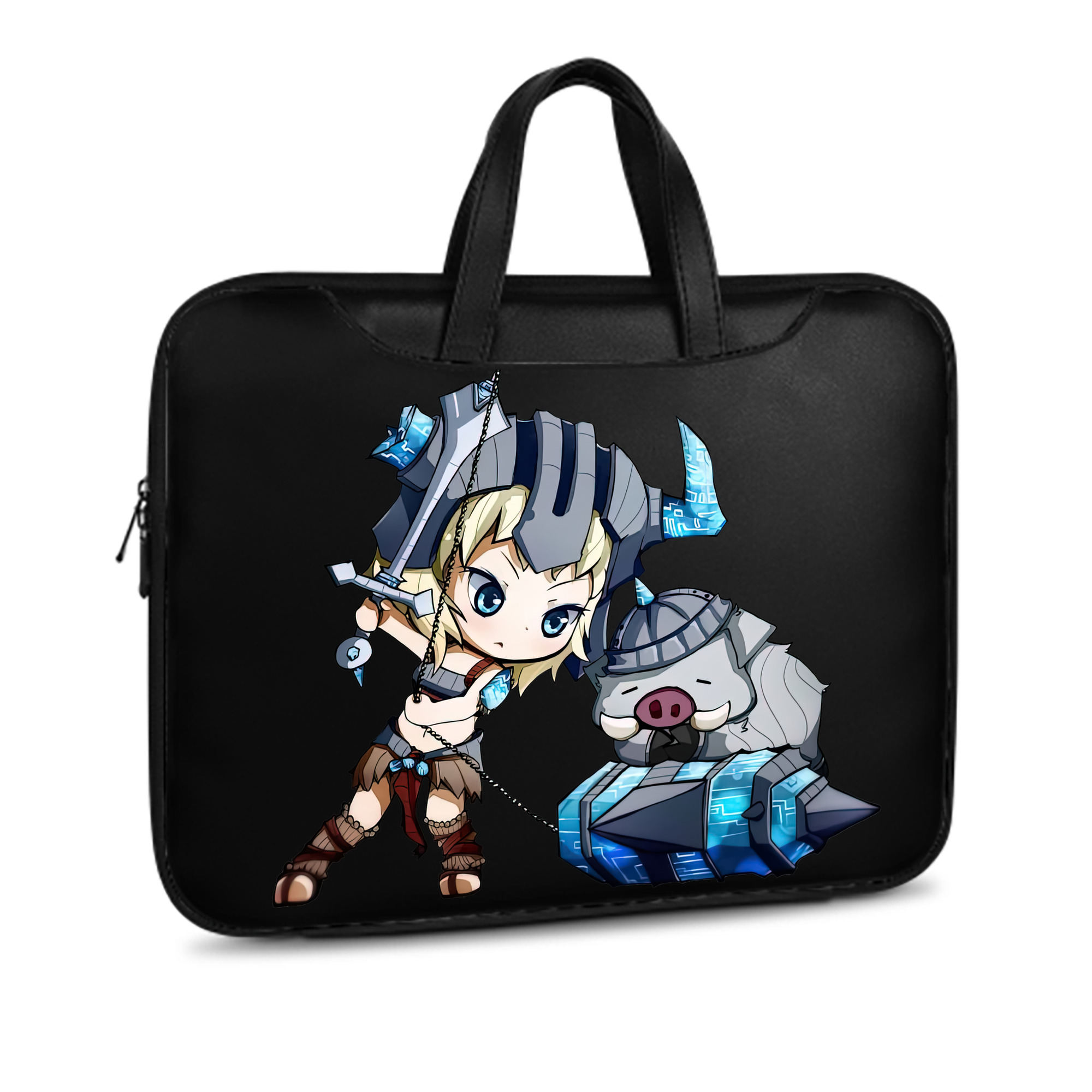 （画像用） リーグ・オブ・レジェンド League of Legends LOL レザーラップトップバッグ　ノートパソコンケース