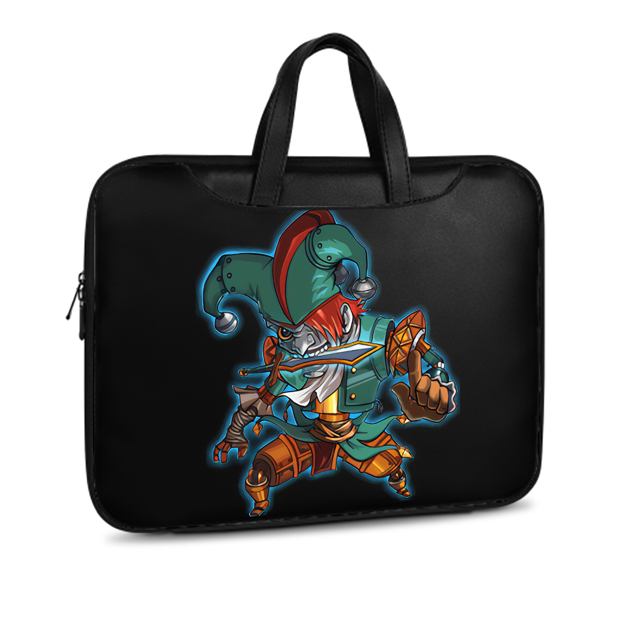 （画像用） リーグ・オブ・レジェンド League of Legends LOL レザーラップトップバッグ　ノートパソコンケース