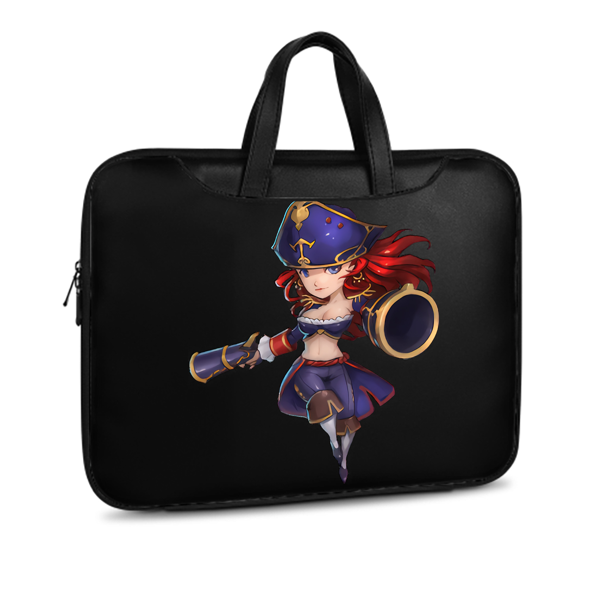 （画像用） リーグ・オブ・レジェンド League of Legends LOL レザーラップトップバッグ　ノートパソコンケース